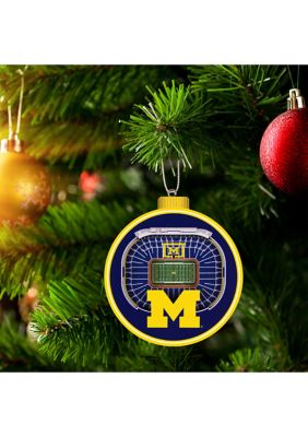 YouTheFan NCAA Michigan Wolverines 3D StadiumView Ornament - Michigan Stadium