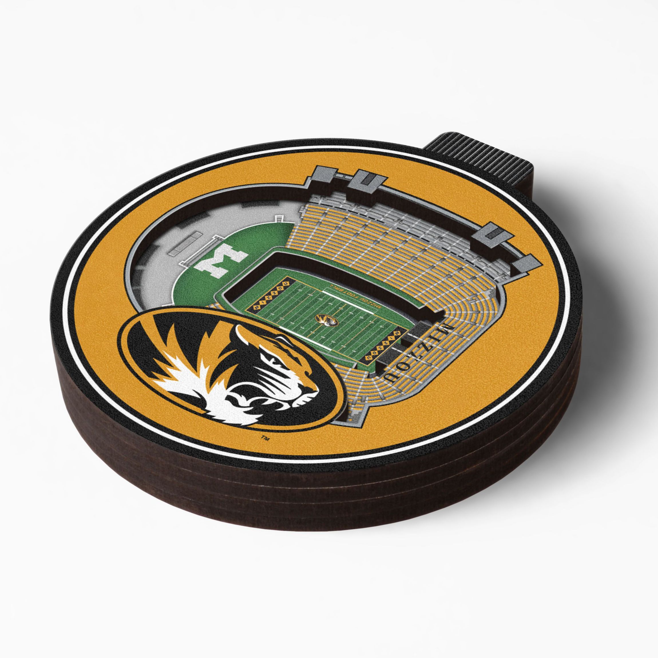 YouTheFan NCAA Missouri Tigers 3D StadiumView Ornament - Faurot Field at Memorial Stadium