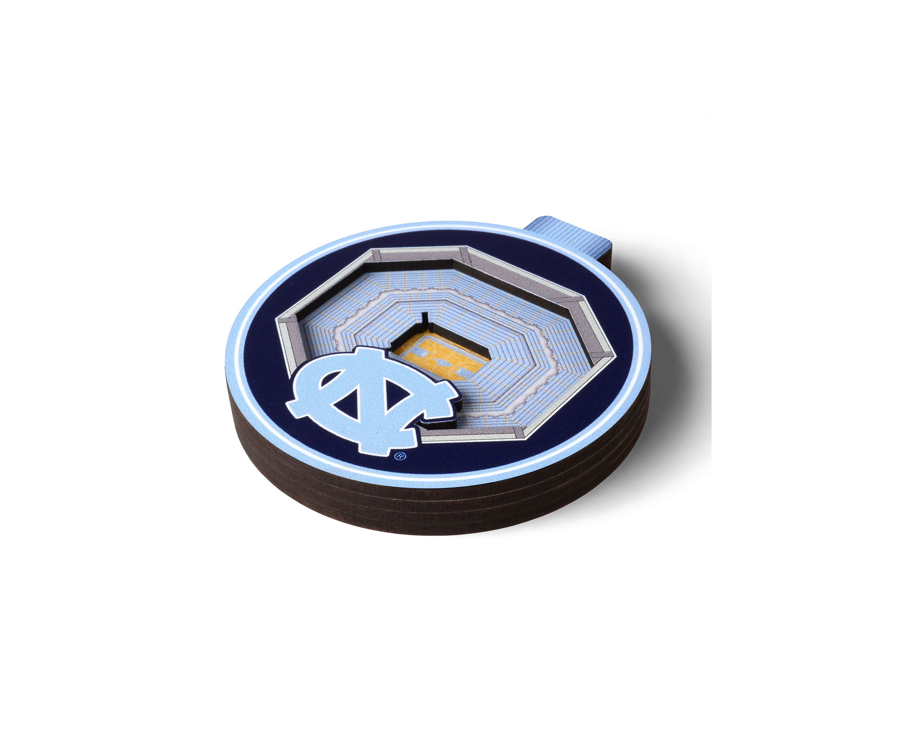 YouTheFan NCAA North Carolina Tar Heels 3D StadiumView Ornament - Dean E. Smith Center