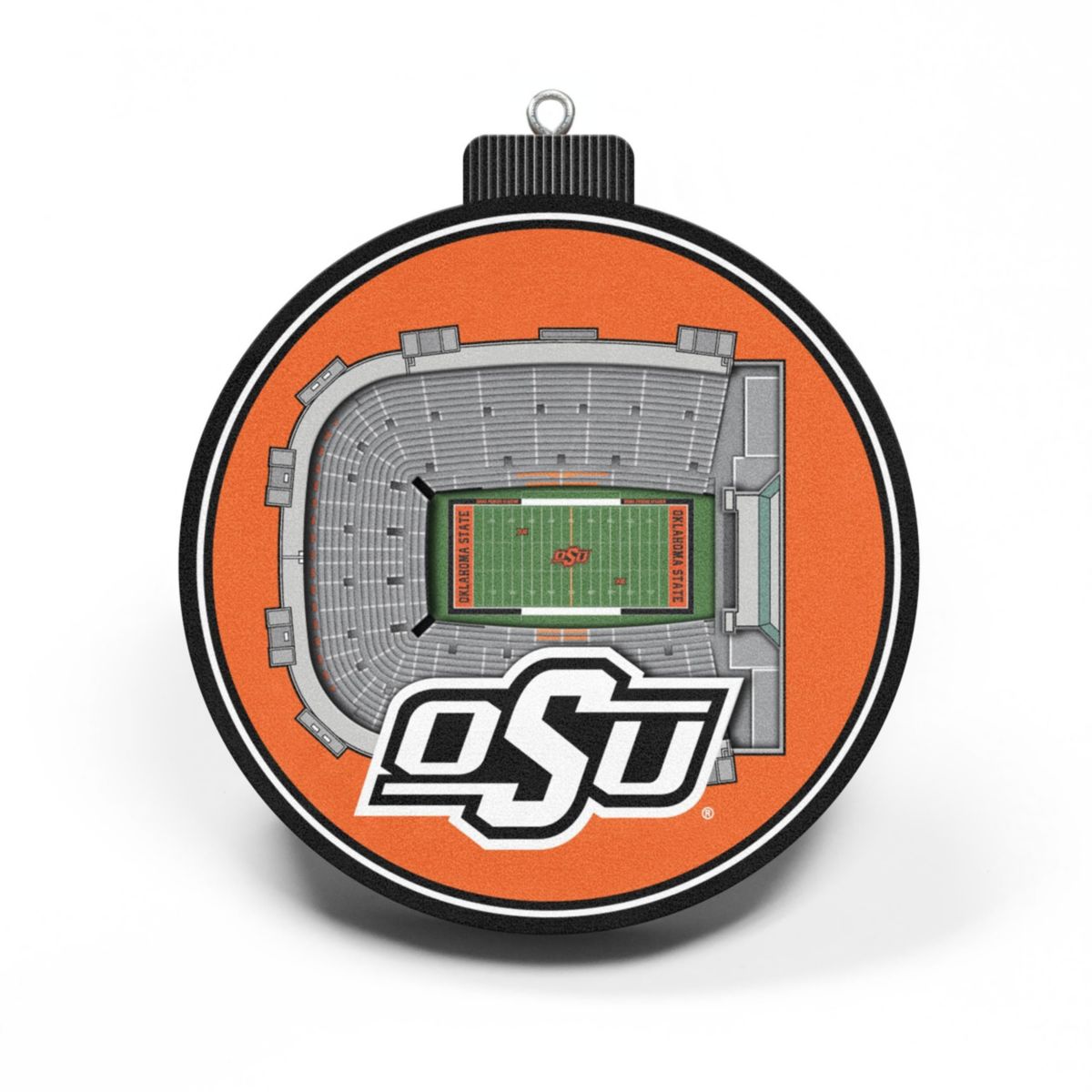 YouTheFan NCAA Oklahoma State Cowboys 3D StadiumView Ornament - Boone Pickens Stadium
