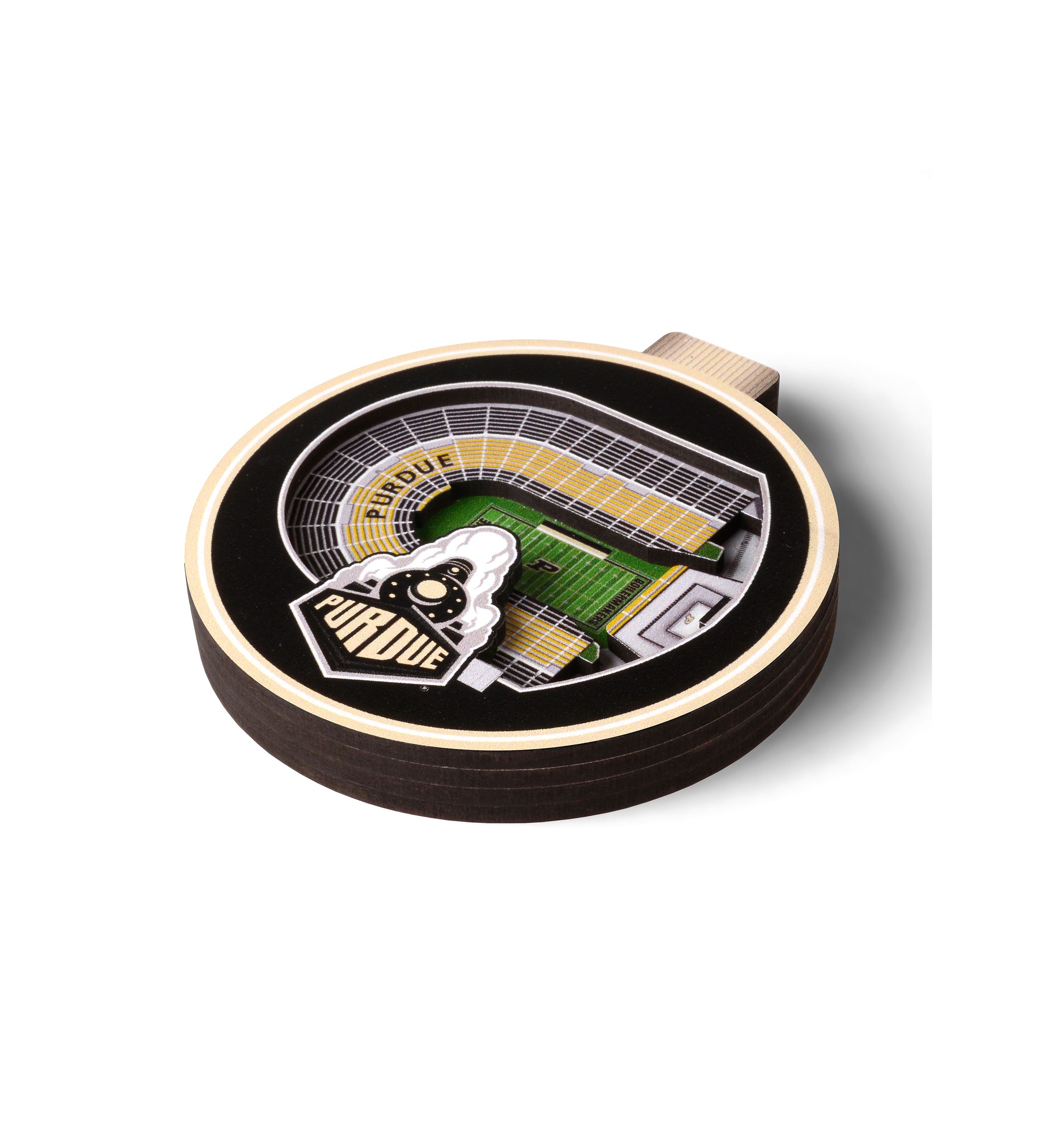 YouTheFan NCAA Purdue Boilermakers FB 3D StadiumView Ornament - Ross-Ade Stadium