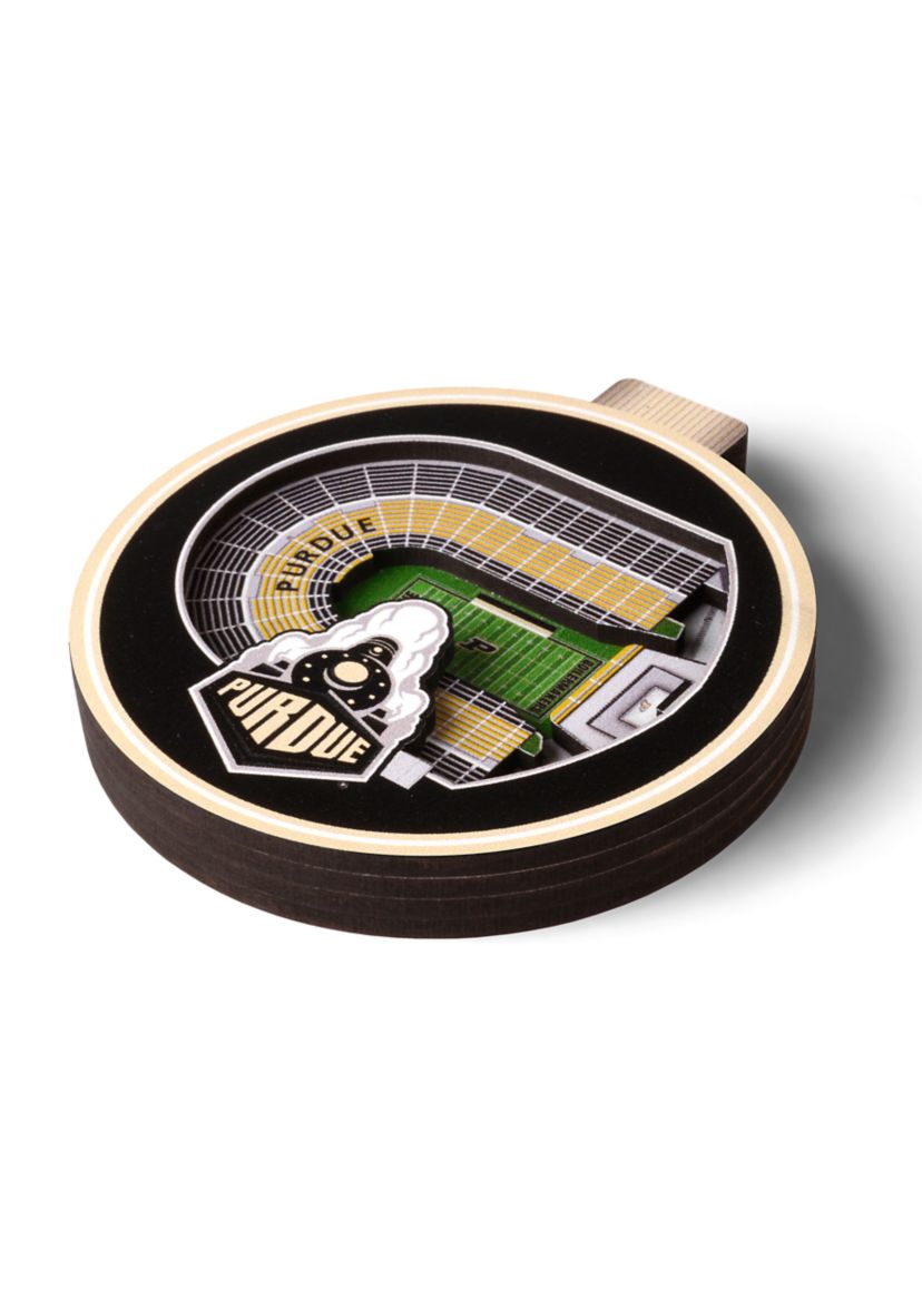 YouTheFan NCAA Purdue Boilermakers FB 3D StadiumView Ornament - Ross-Ade Stadium