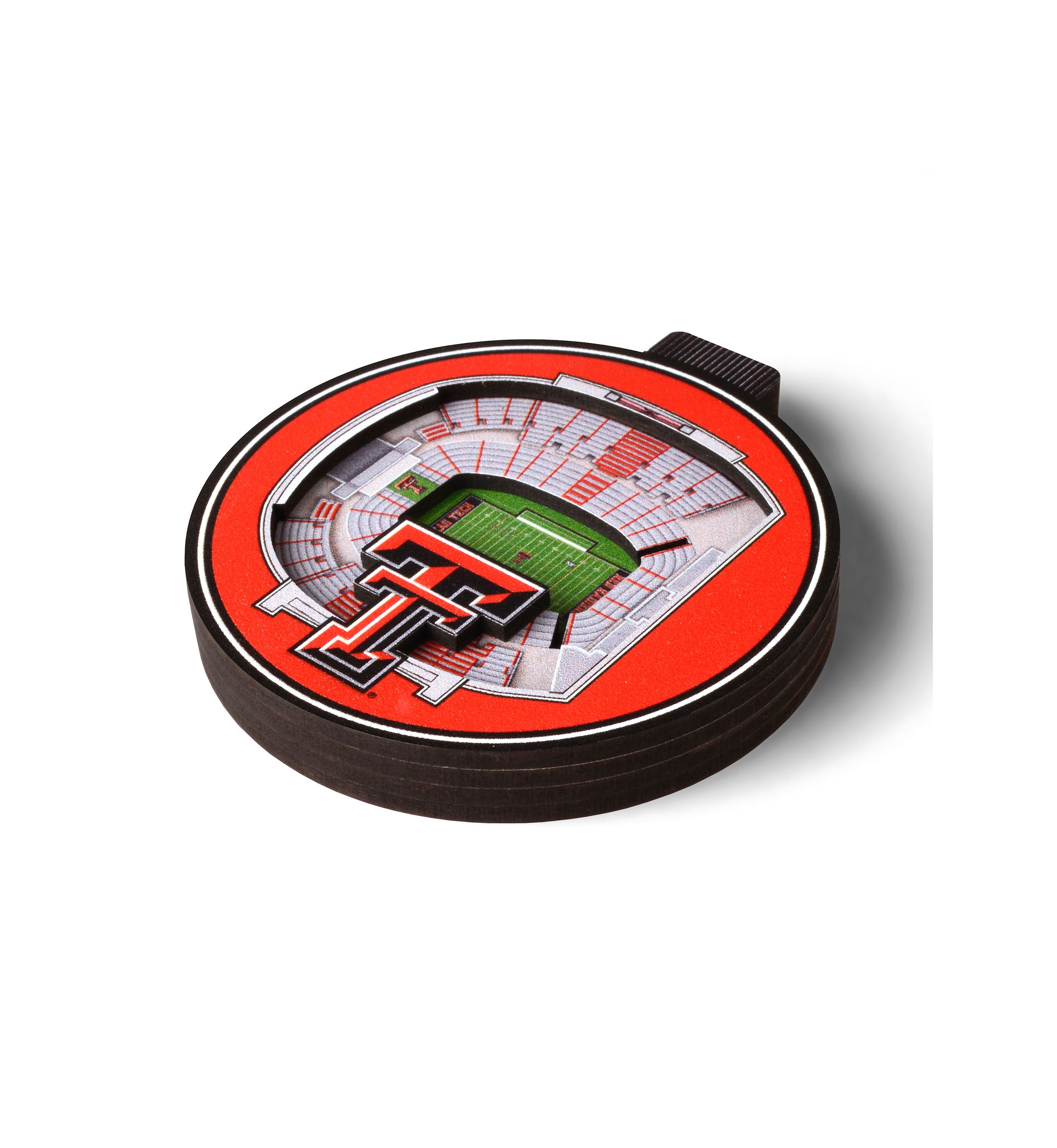 YouTheFan NCAA Texas Tech Red Raiders 3D StadiumView Ornament - Jones AT&T Stadium