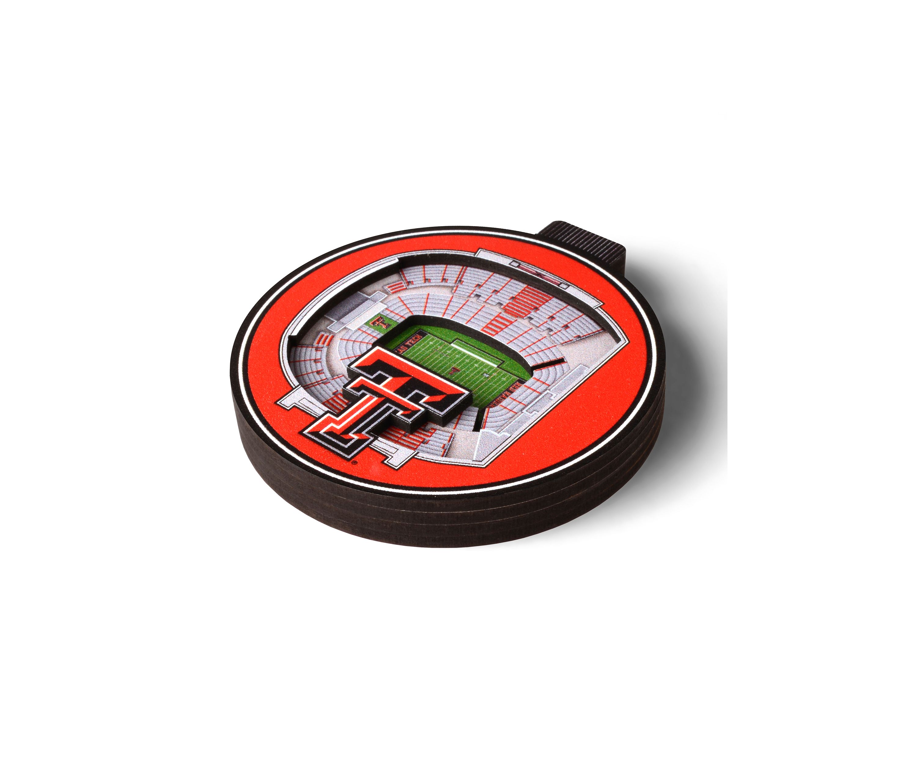 YouTheFan NCAA Texas Tech Red Raiders 3D StadiumView Ornament - Jones AT&T Stadium