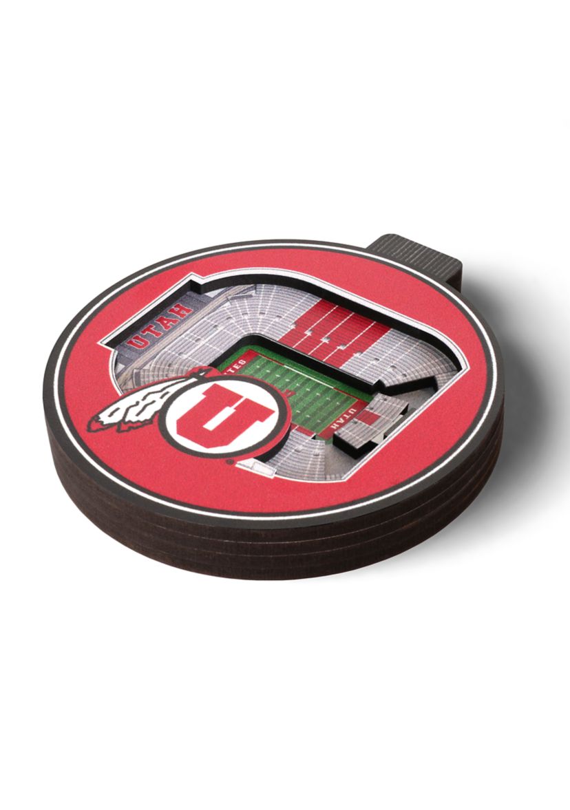 YouTheFan NCAA Utah Utes 3D StadiumView Ornament -Jon M. Huntsman Center