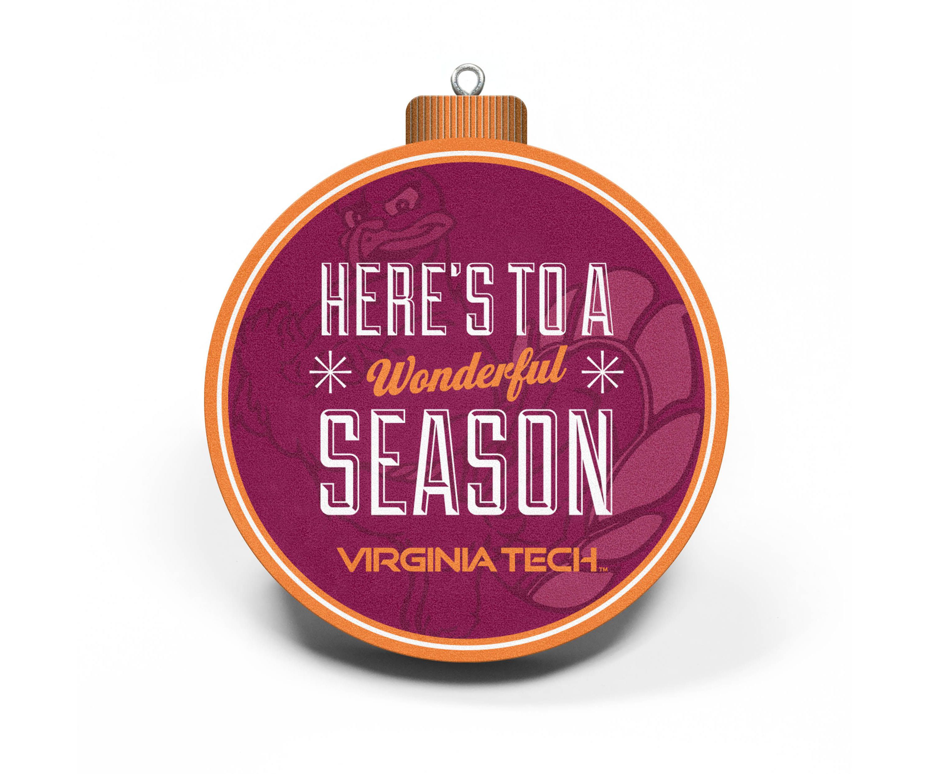 YouTheFan NCAA Virginia Tech Hokies 3D StadiumView Ornament  - Lane Stadium Worsham Field