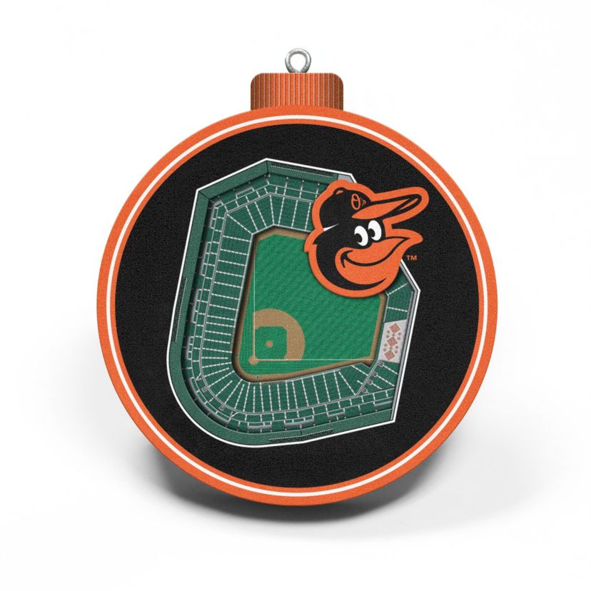 YouTheFan MLB Baltimore Orioles 3D StadiumView Ornament - Oriole Park at Camden Yards