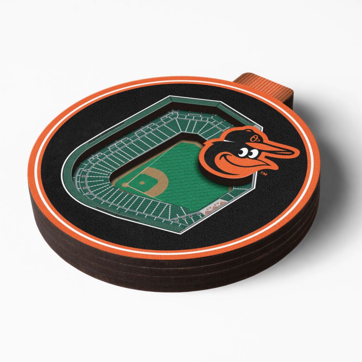 YouTheFan MLB Baltimore Orioles 3D StadiumView Ornament - Oriole Park at Camden Yards