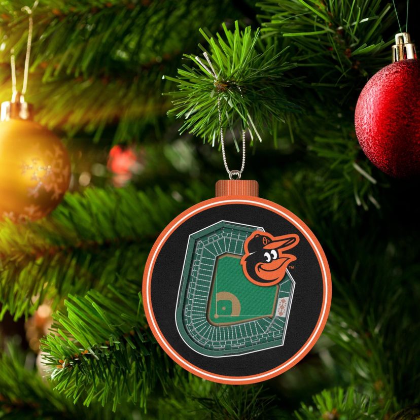 YouTheFan MLB Baltimore Orioles 3D StadiumView Ornament - Oriole Park at Camden Yards