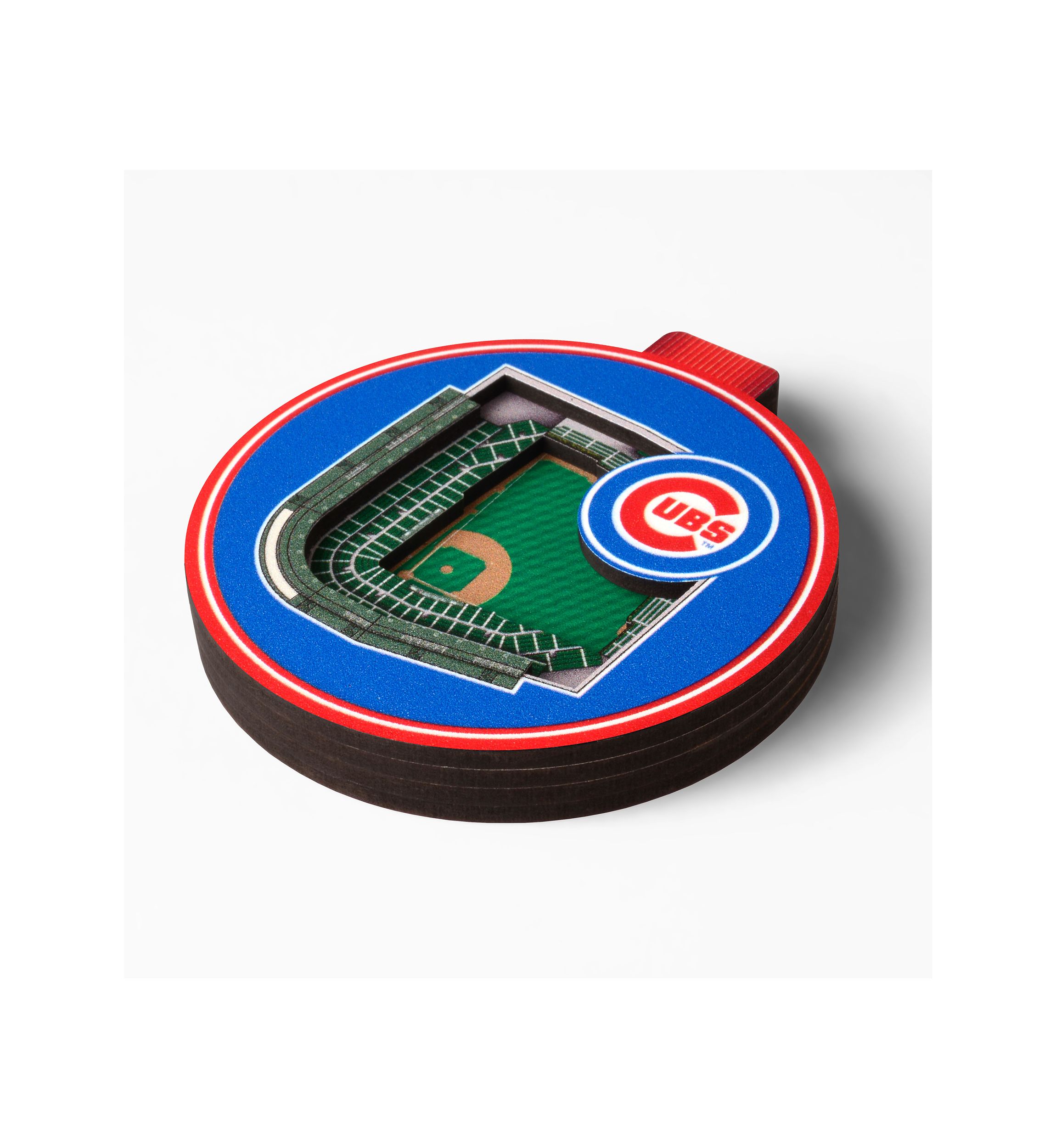 YouTheFan MLB Chicago Cubs 3D StadiumView Ornament - Wrigley Field