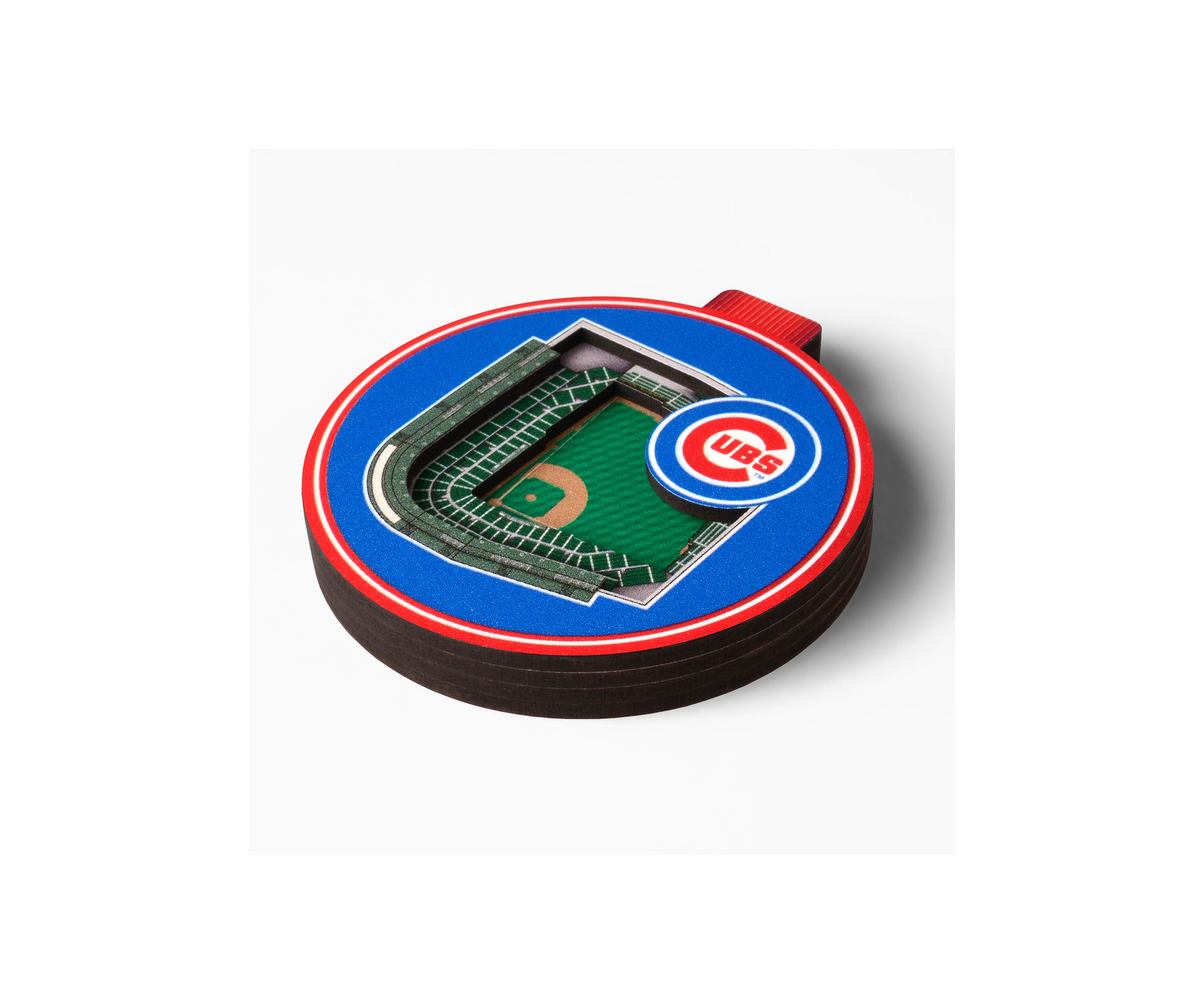 YouTheFan MLB Chicago Cubs 3D StadiumView Ornament - Wrigley Field