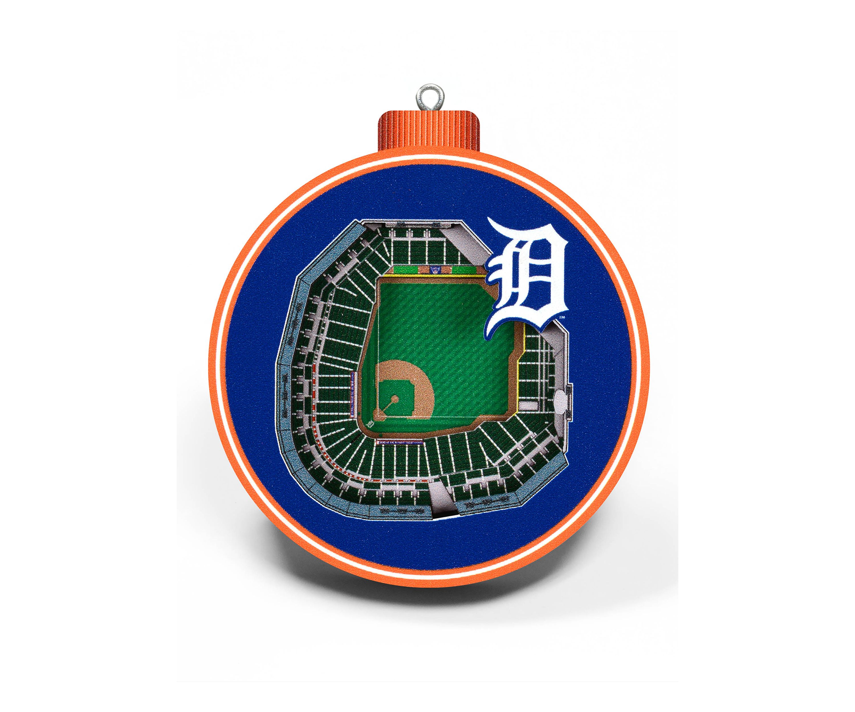 YouTheFan MLB Detroit Tigers 3D StadiumView Ornament - Comerica Park
