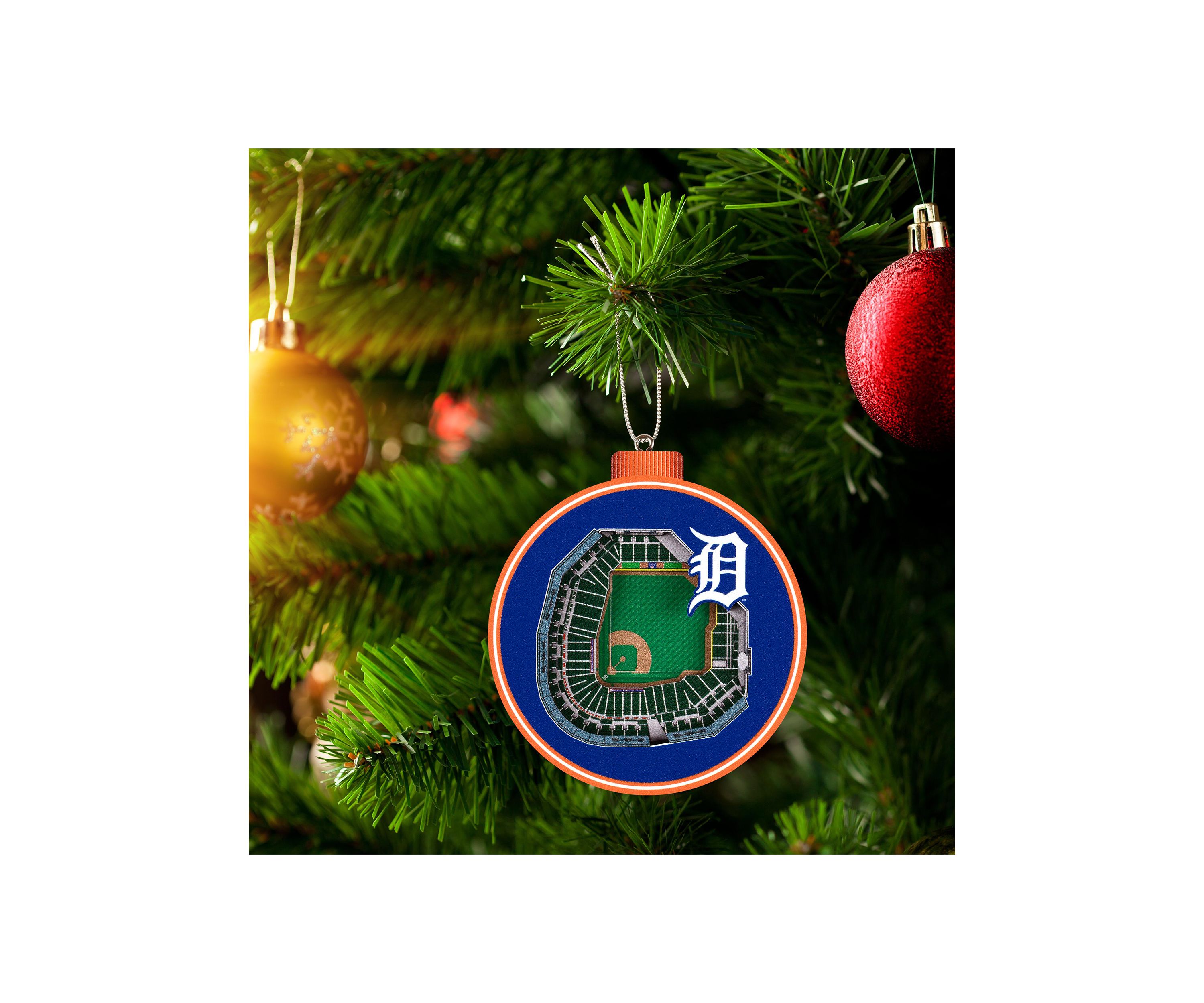 YouTheFan MLB Detroit Tigers 3D StadiumView Ornament - Comerica Park