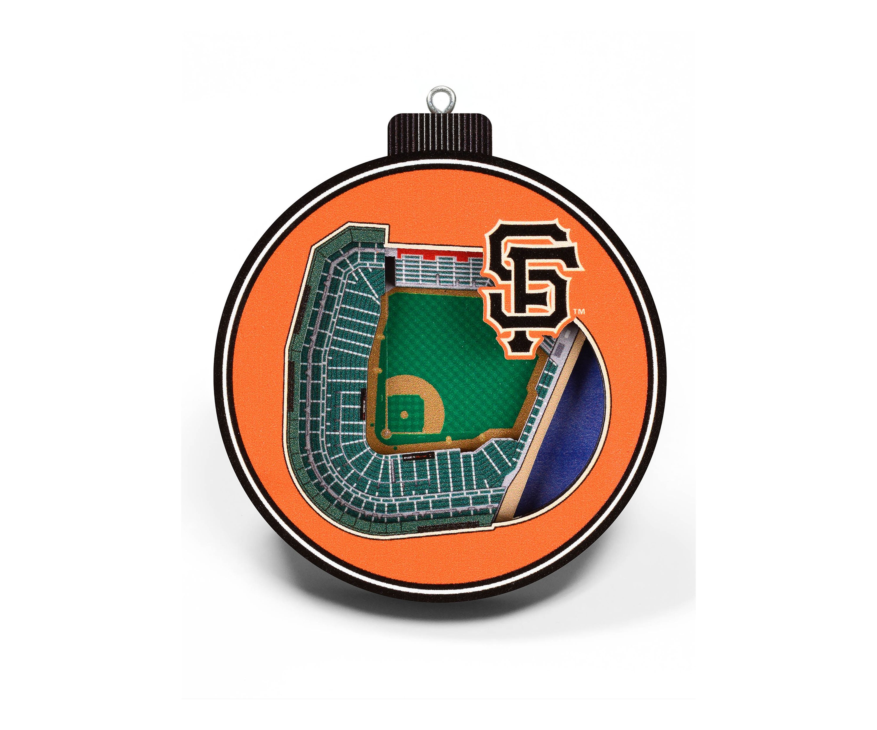 YouTheFan MLB San Francisco Giants 3D StadiumView Ornament  - Oracle Park