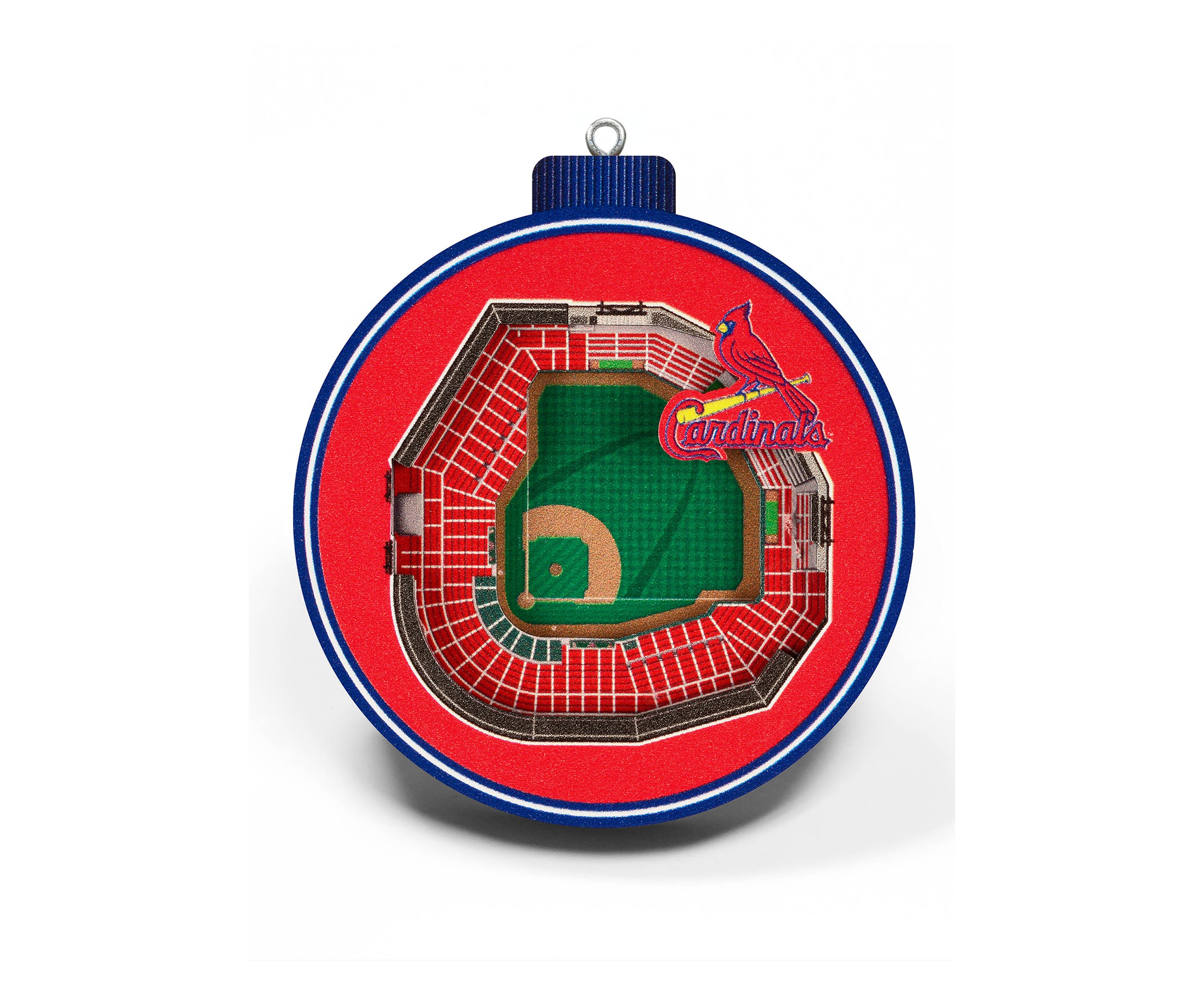 YouTheFan MLB St. Louis Cardinals 3D StadiumView Ornament  - Busch Stadium