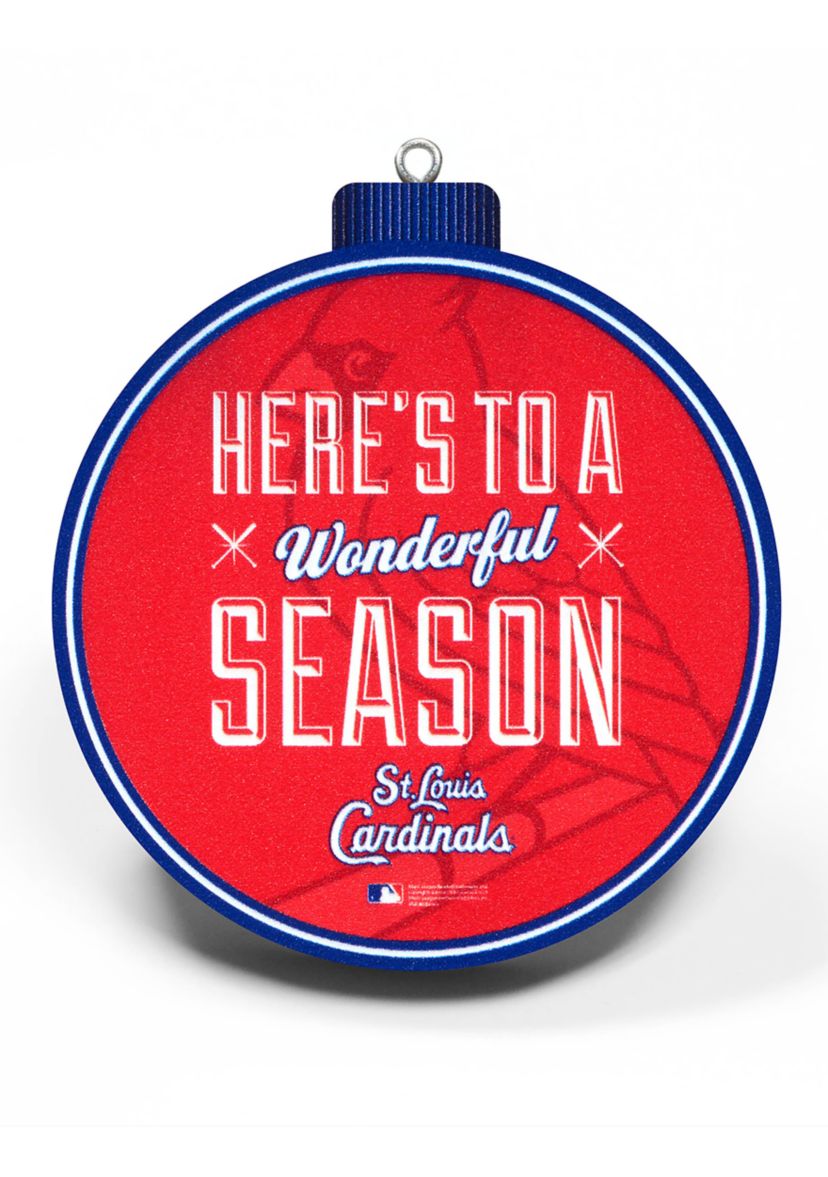 YouTheFan MLB St. Louis Cardinals 3D StadiumView Ornament  - Busch Stadium