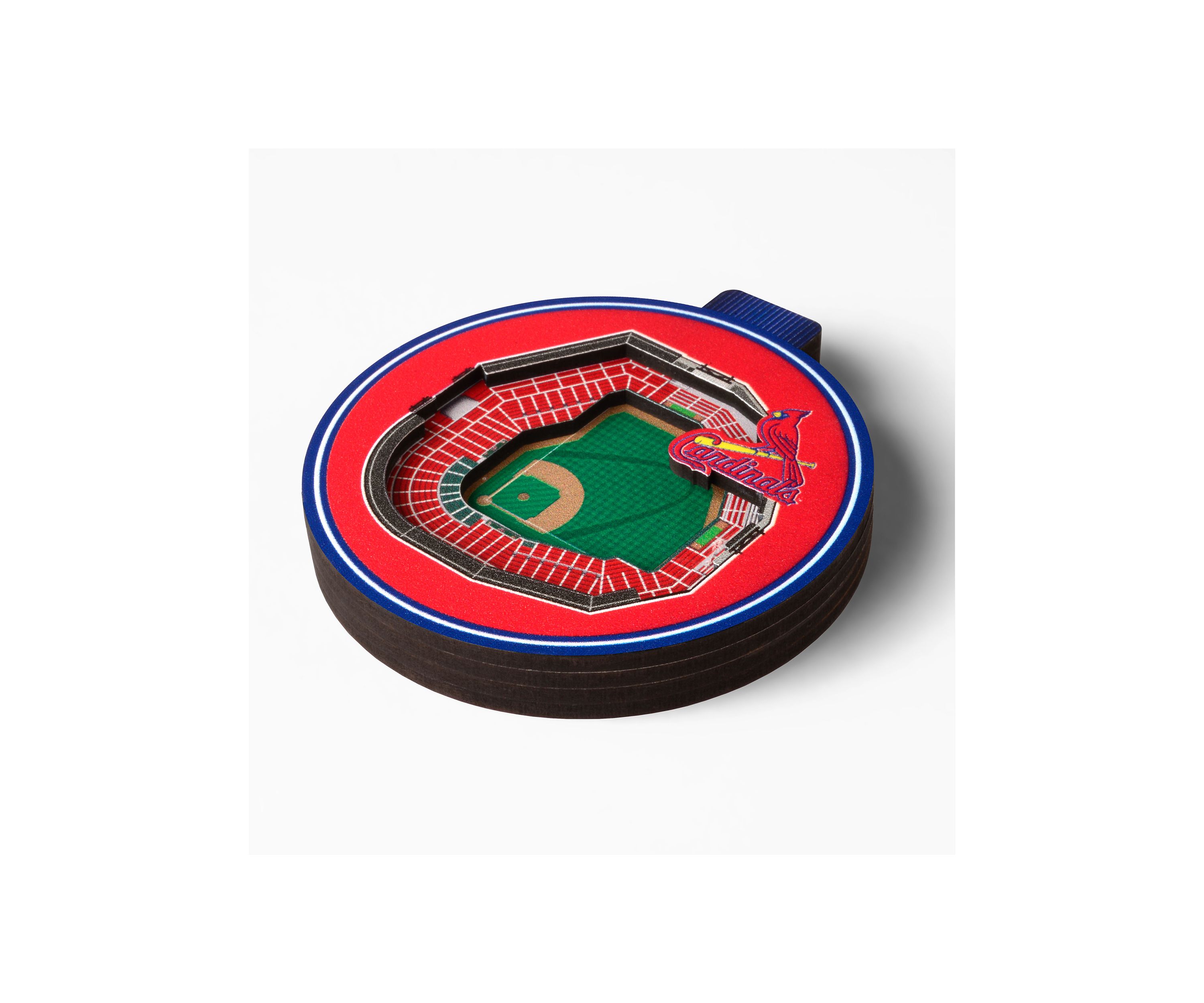 YouTheFan MLB St. Louis Cardinals 3D StadiumView Ornament  - Busch Stadium
