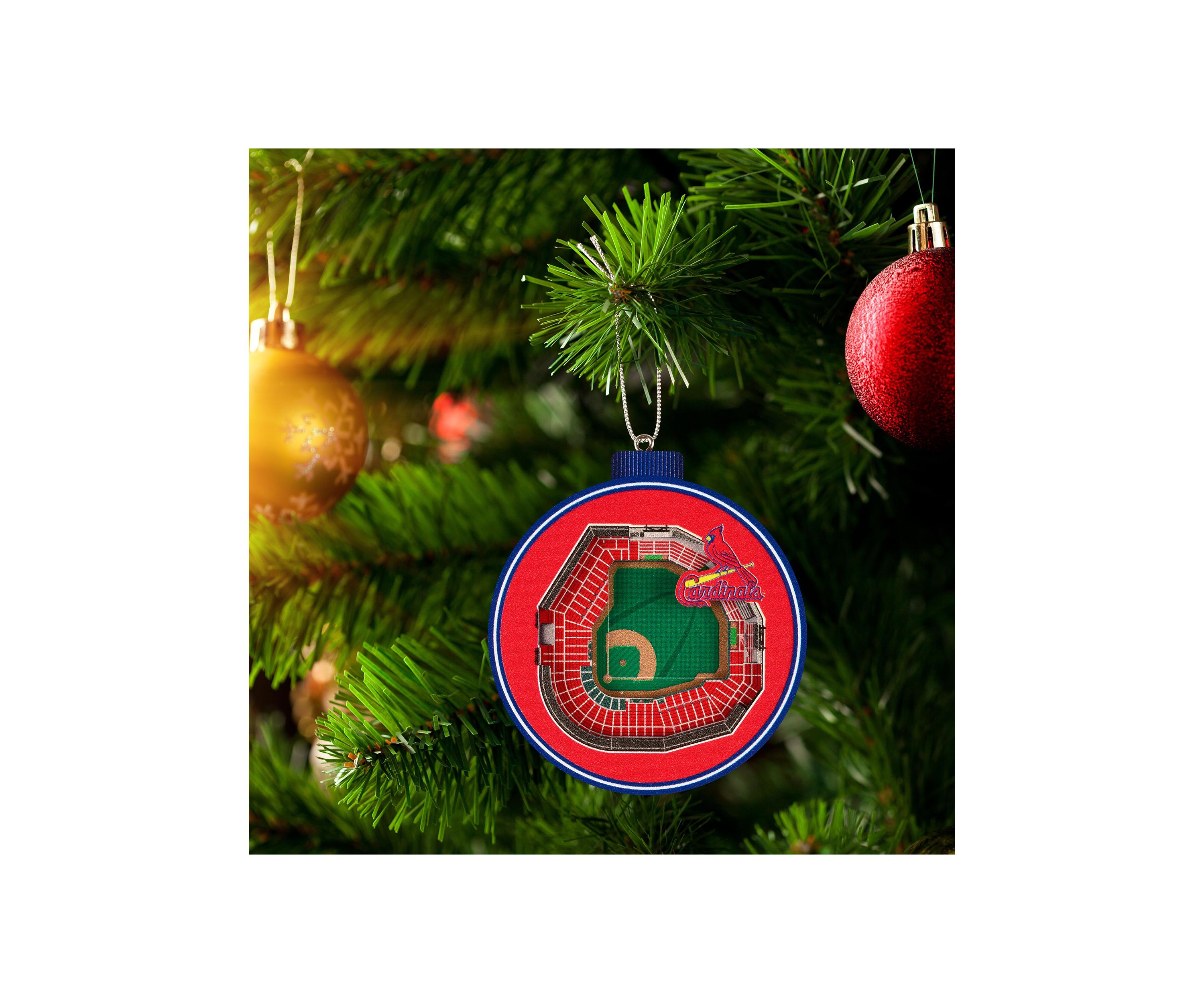 YouTheFan MLB St. Louis Cardinals 3D StadiumView Ornament  - Busch Stadium