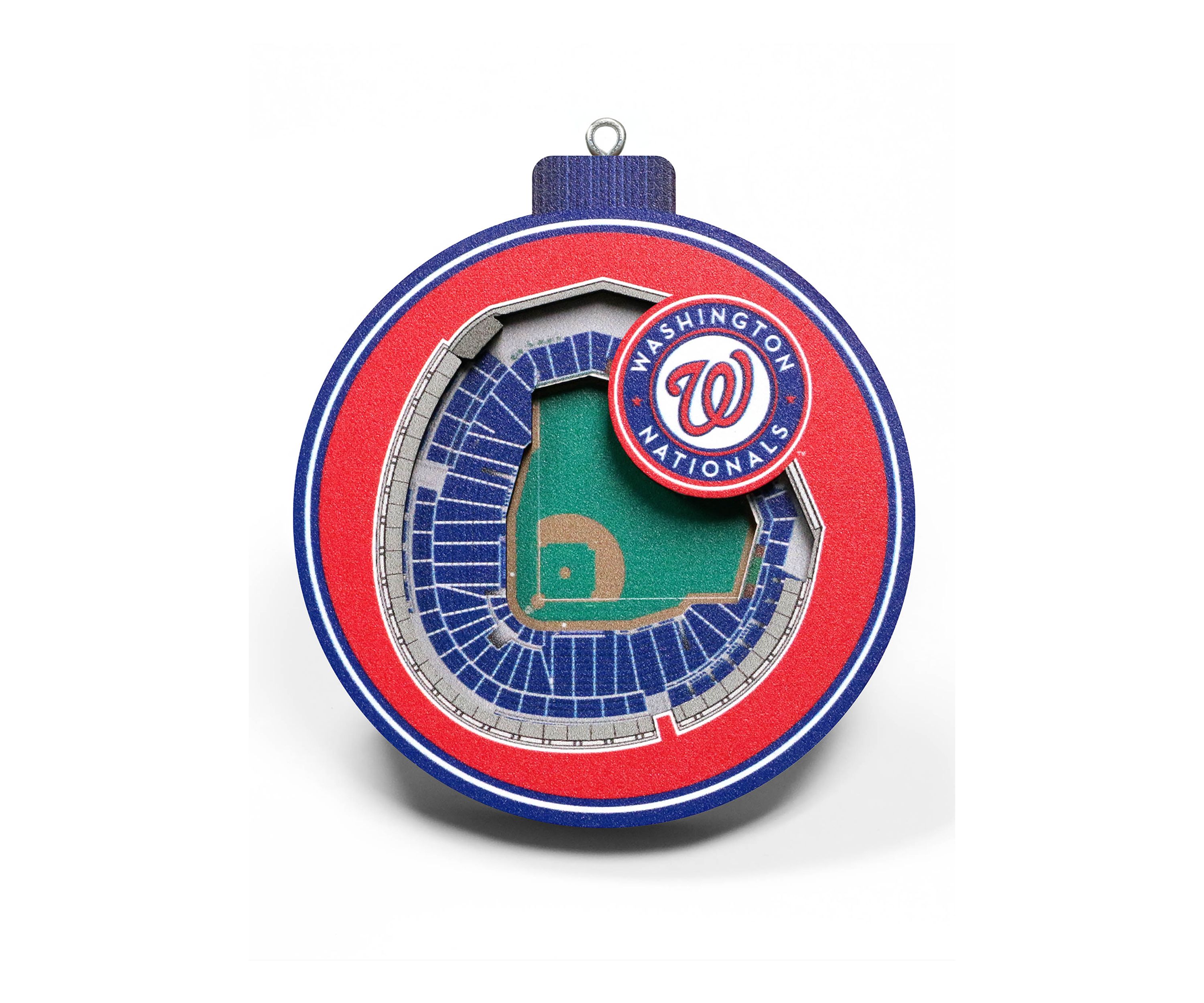 YouTheFan MLB Washington Nationals 3D StadiumView Ornament  - Nationals Park