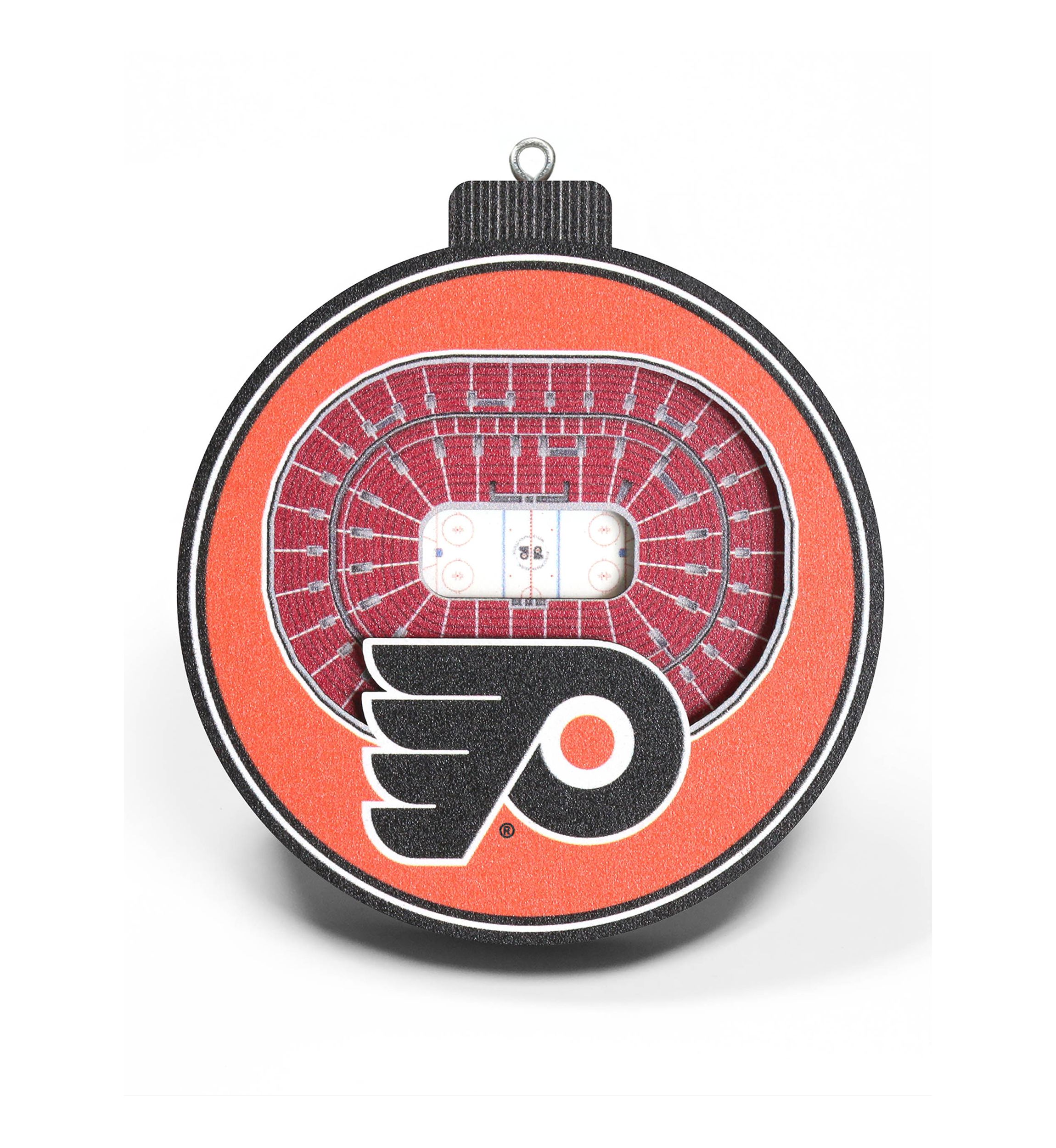 YouTheFan NHL Philadelphia Flyers 3D StadiumView Ornament-Wells Fargo Center