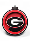 NCAA Georgia Bulldogs 3D Logo Series Ornaments