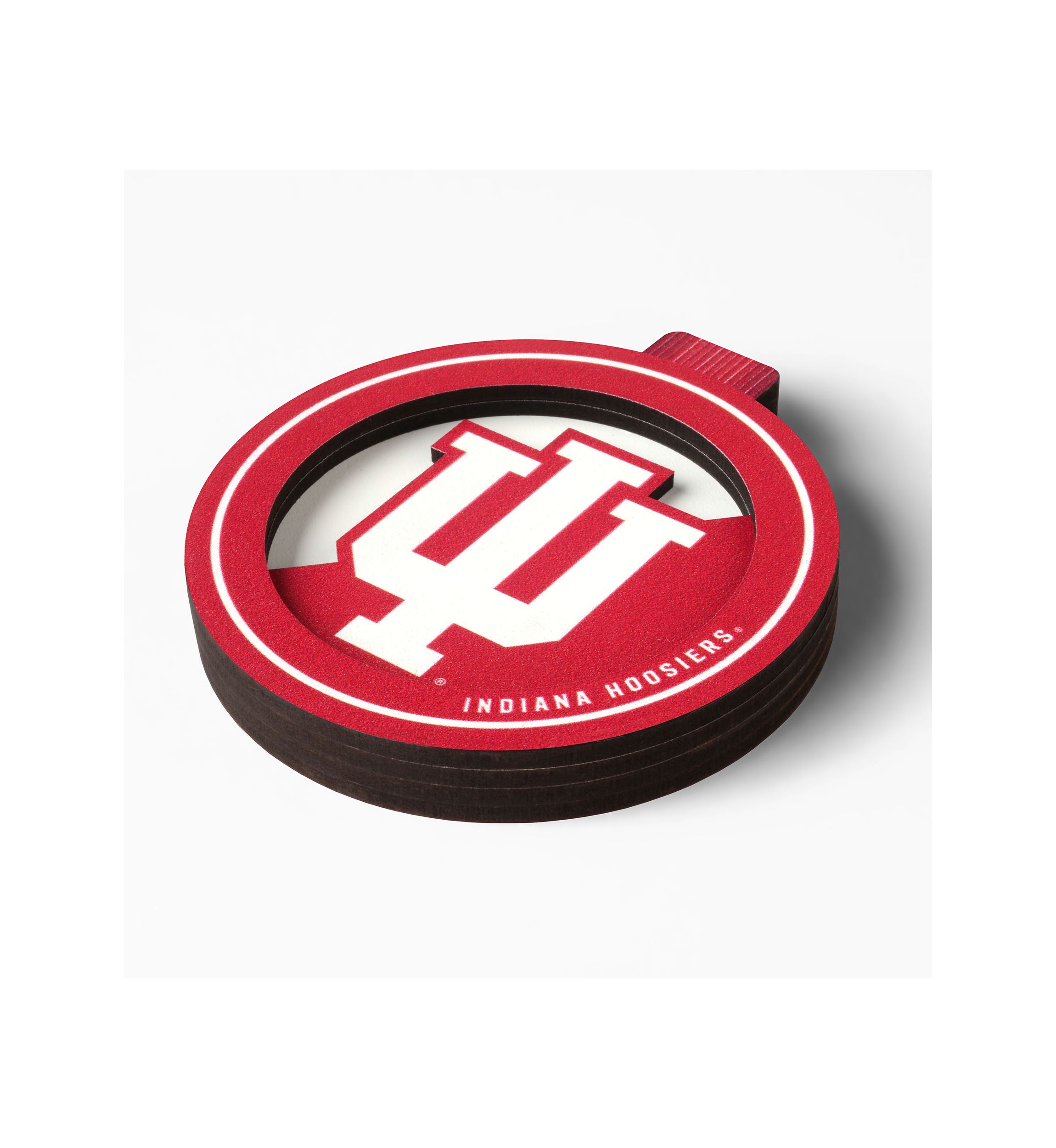 YouTheFan NCAA Indiana Hoosiers 3D Logo Series Ornaments