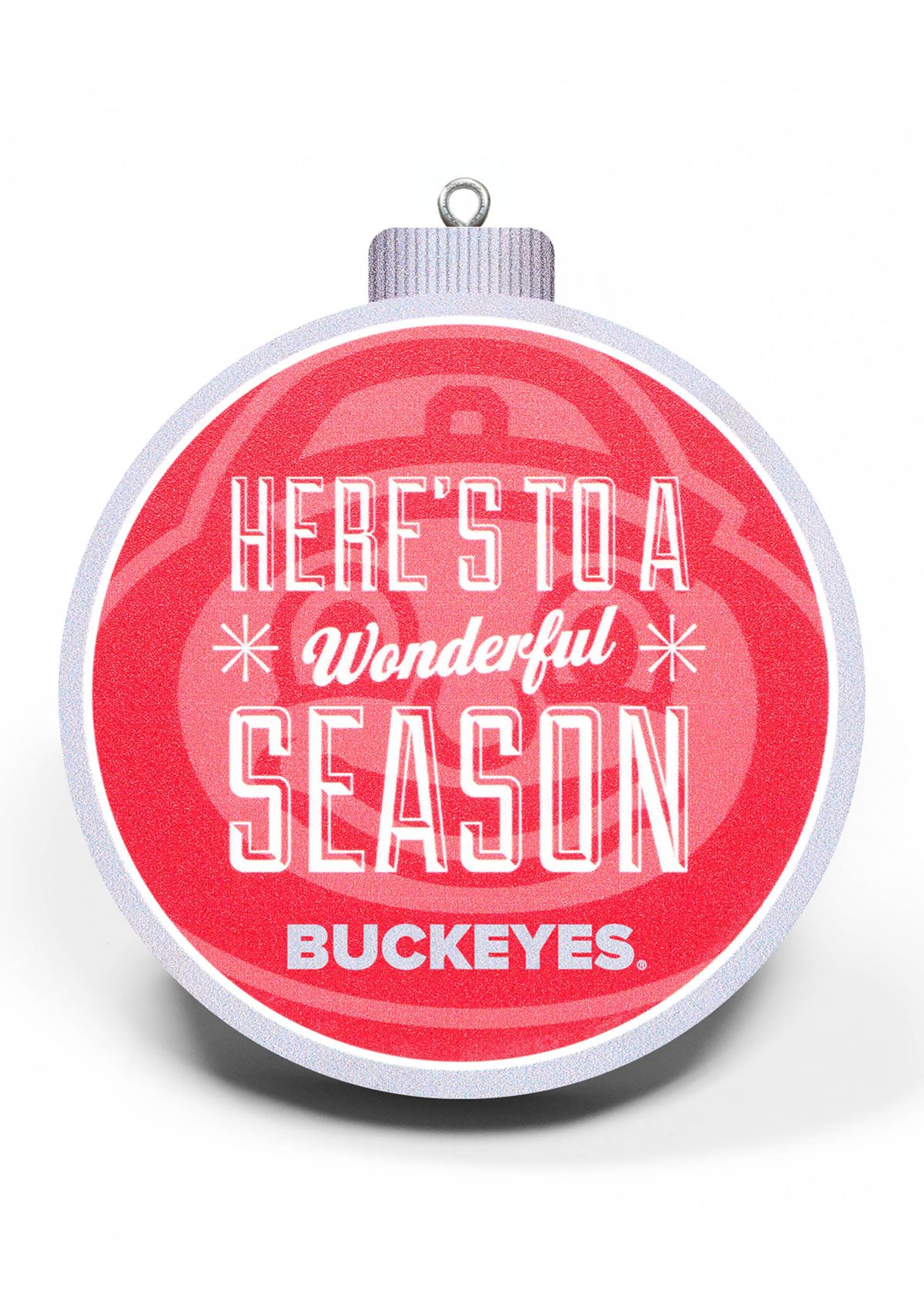 YouTheFan NCAA Ohio State Buckeyes 3D Logo Series Ornaments