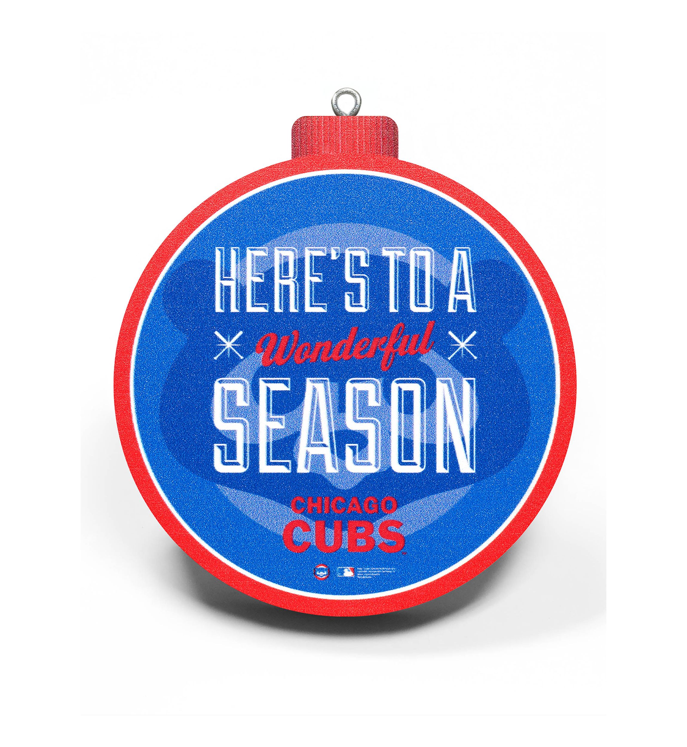 YouTheFan MLB Chicago Cubs 3D Logo Series Ornaments