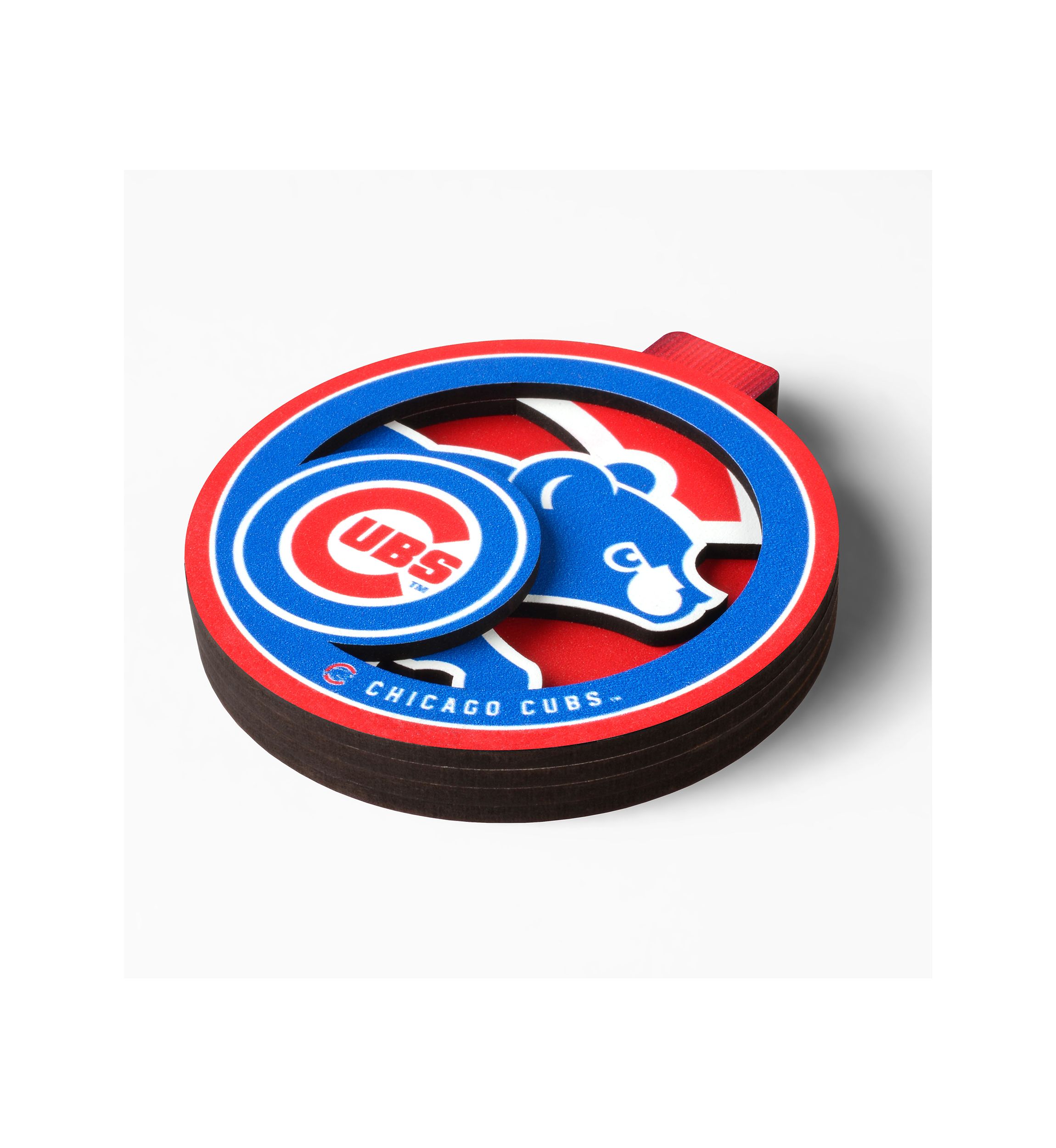 YouTheFan MLB Chicago Cubs 3D Logo Series Ornaments