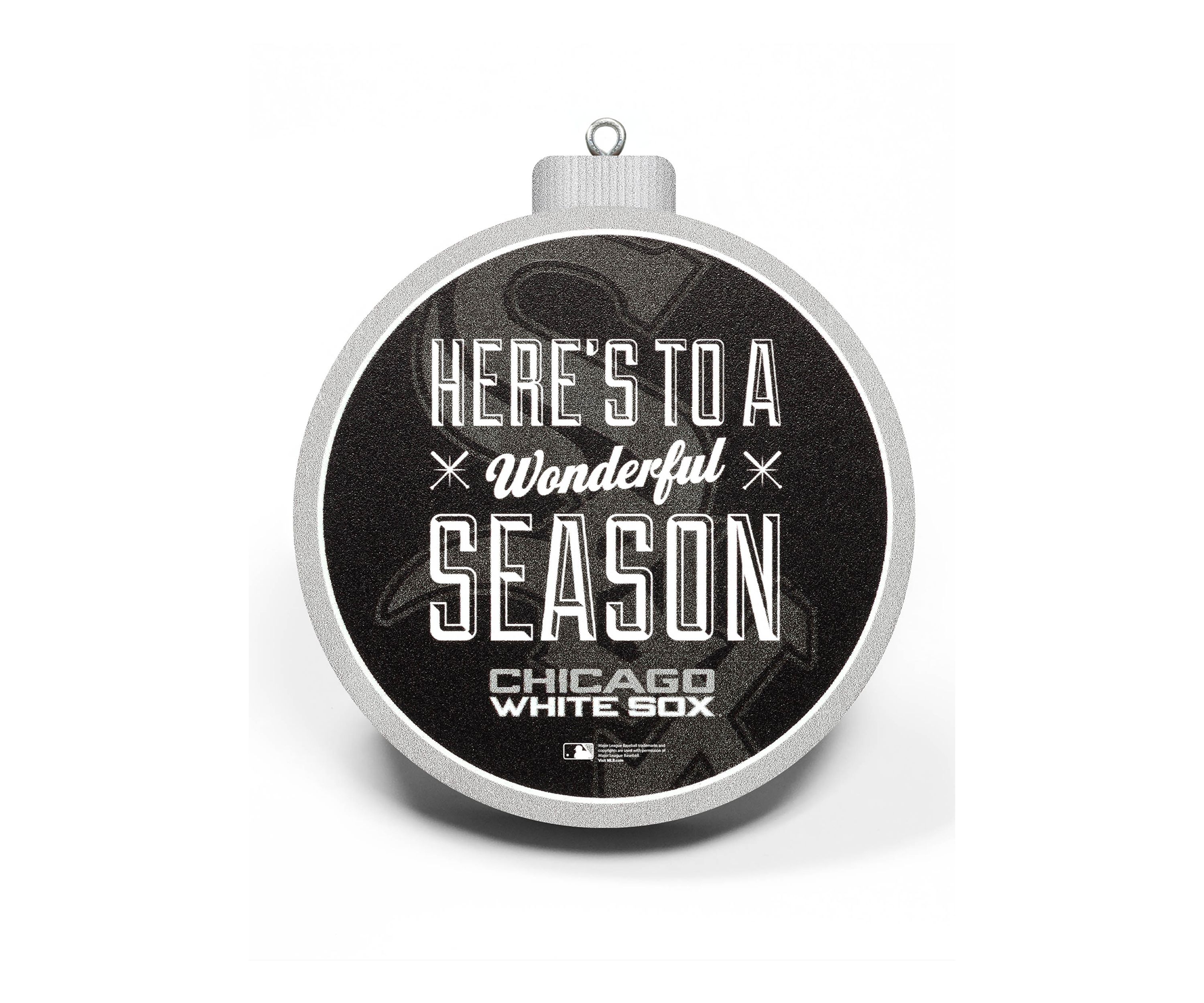 YouTheFan MLB Chicago White Sox 3D Logo Series Ornaments