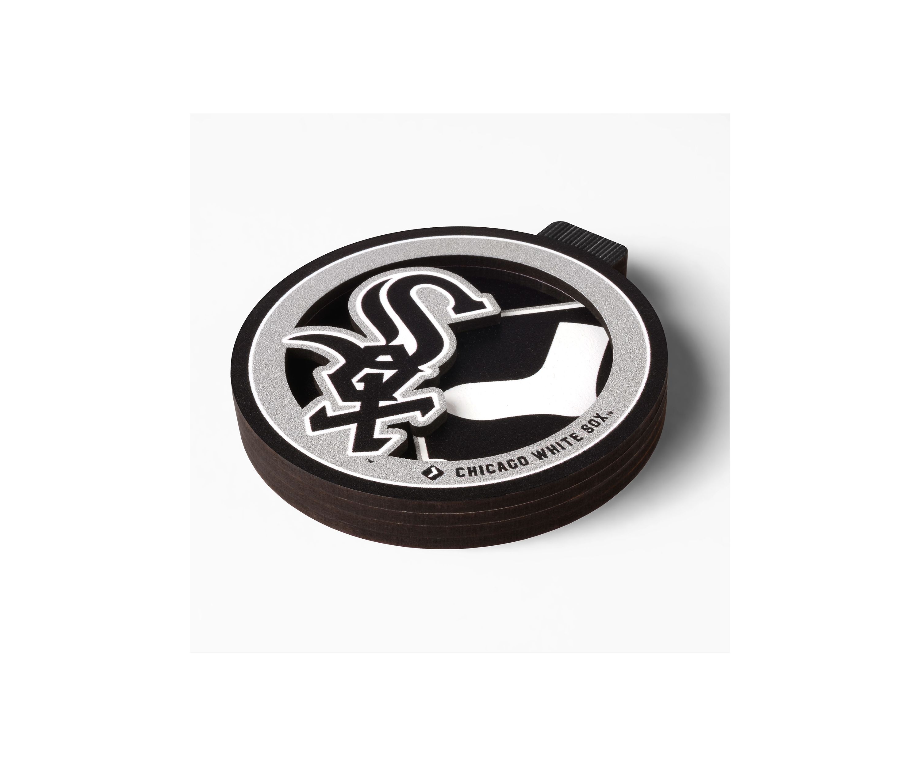 YouTheFan MLB Chicago White Sox 3D Logo Series Ornaments
