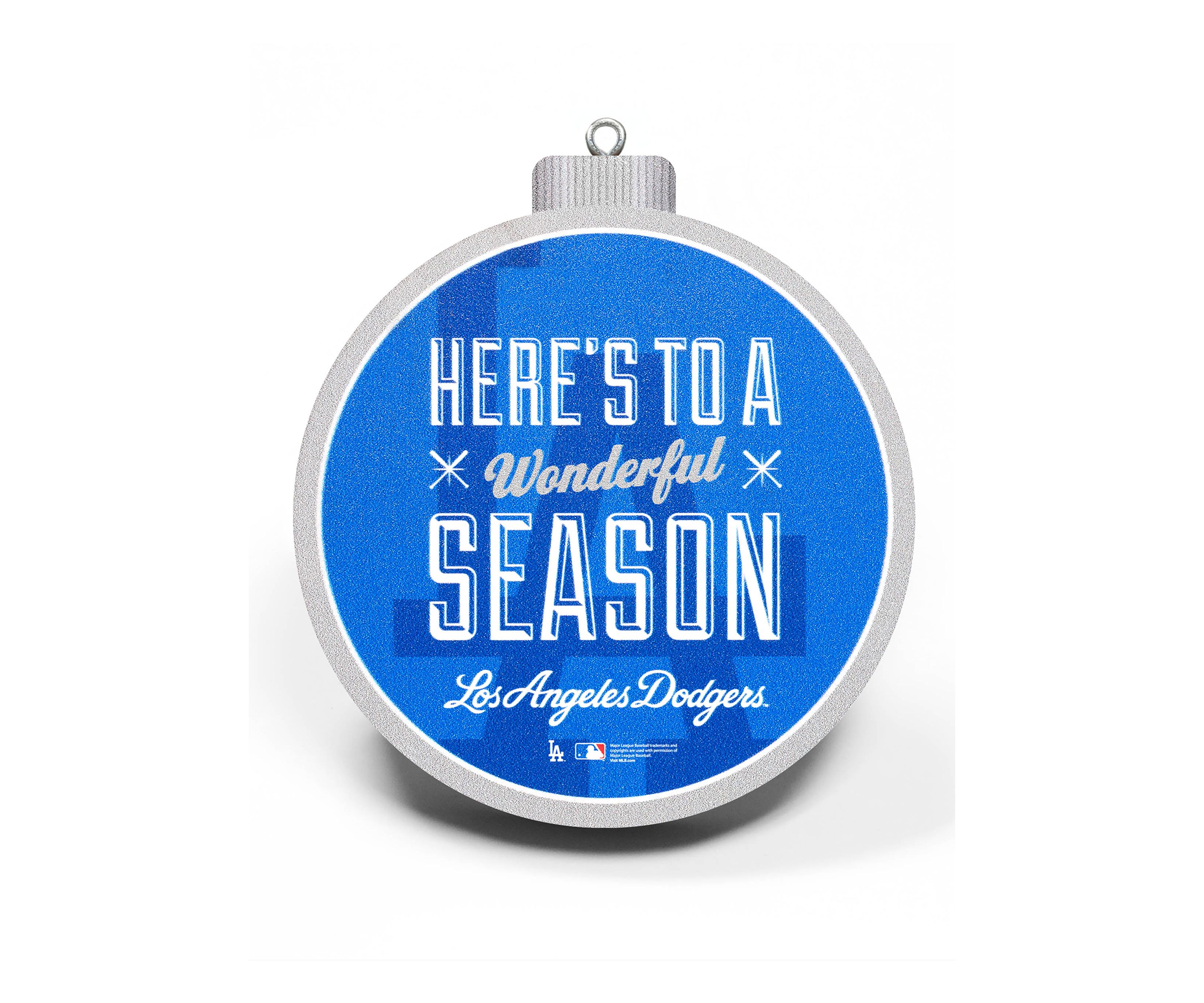 YouTheFan MLB Los Angeles Dodgers 3D Logo Series Ornaments
