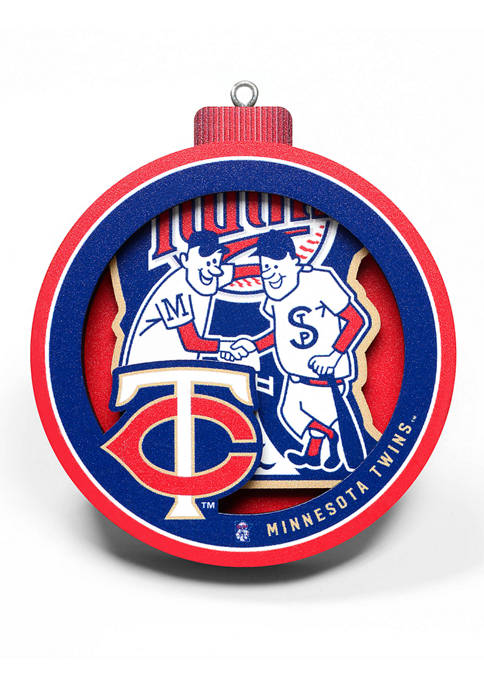 You The Fan MLB Minnesota Twins 3D Logo