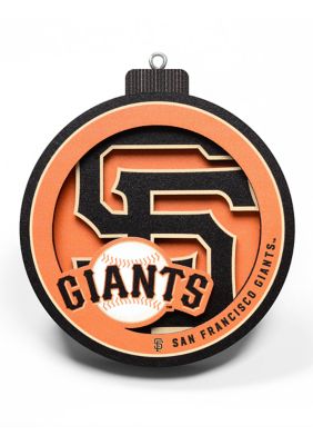 YouTheFan MLB San Francisco Giants 3D Logo Series Ornaments