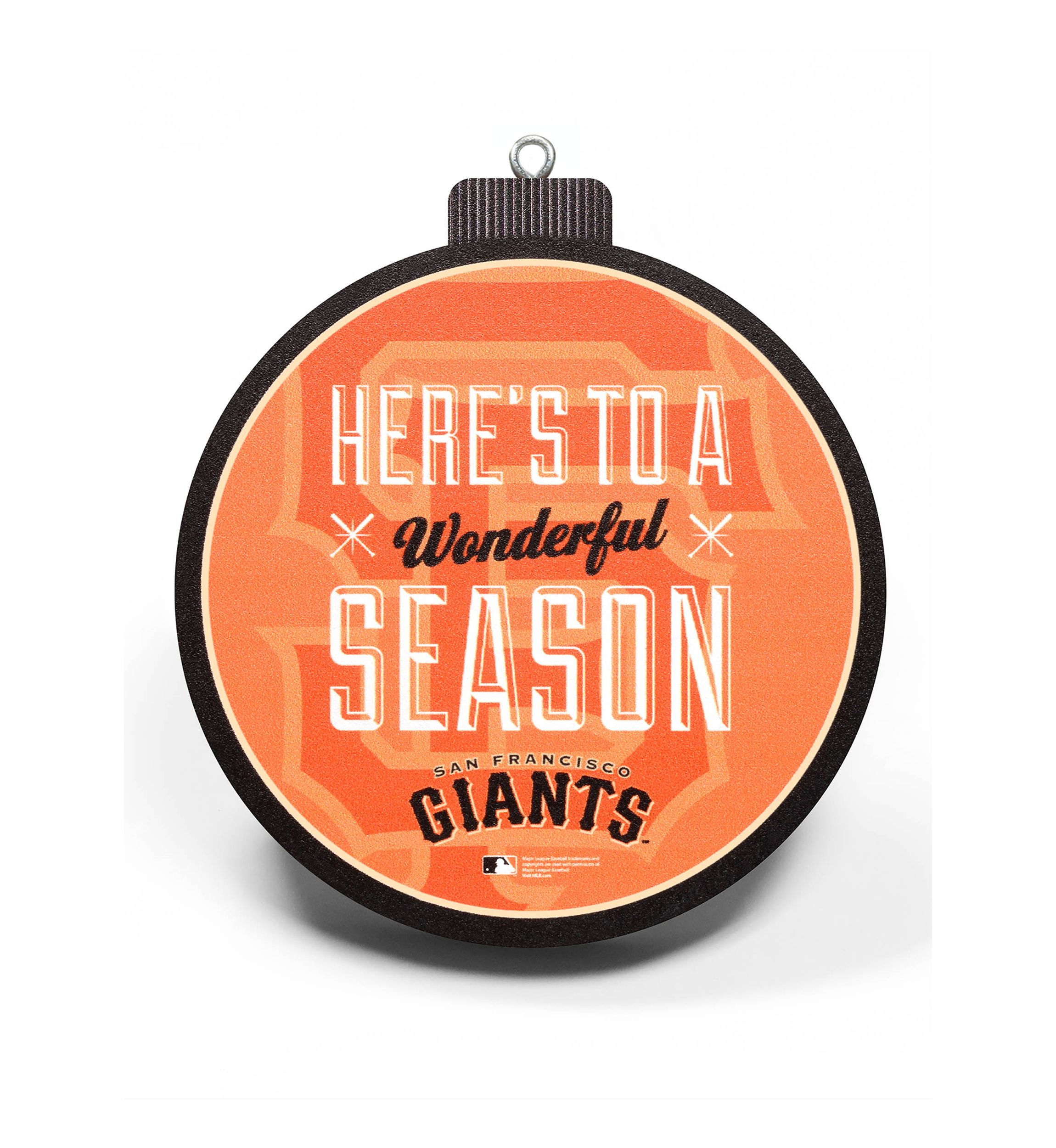 YouTheFan MLB San Francisco Giants 3D Logo Series Ornaments