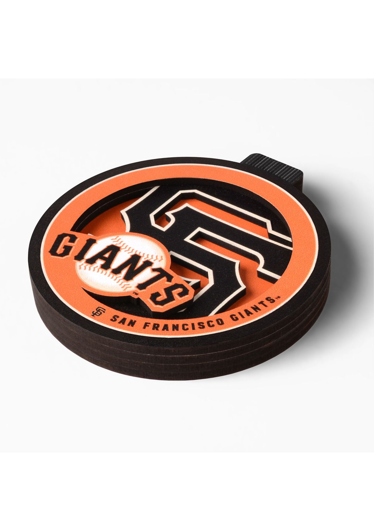 YouTheFan MLB San Francisco Giants 3D Logo Series Ornaments