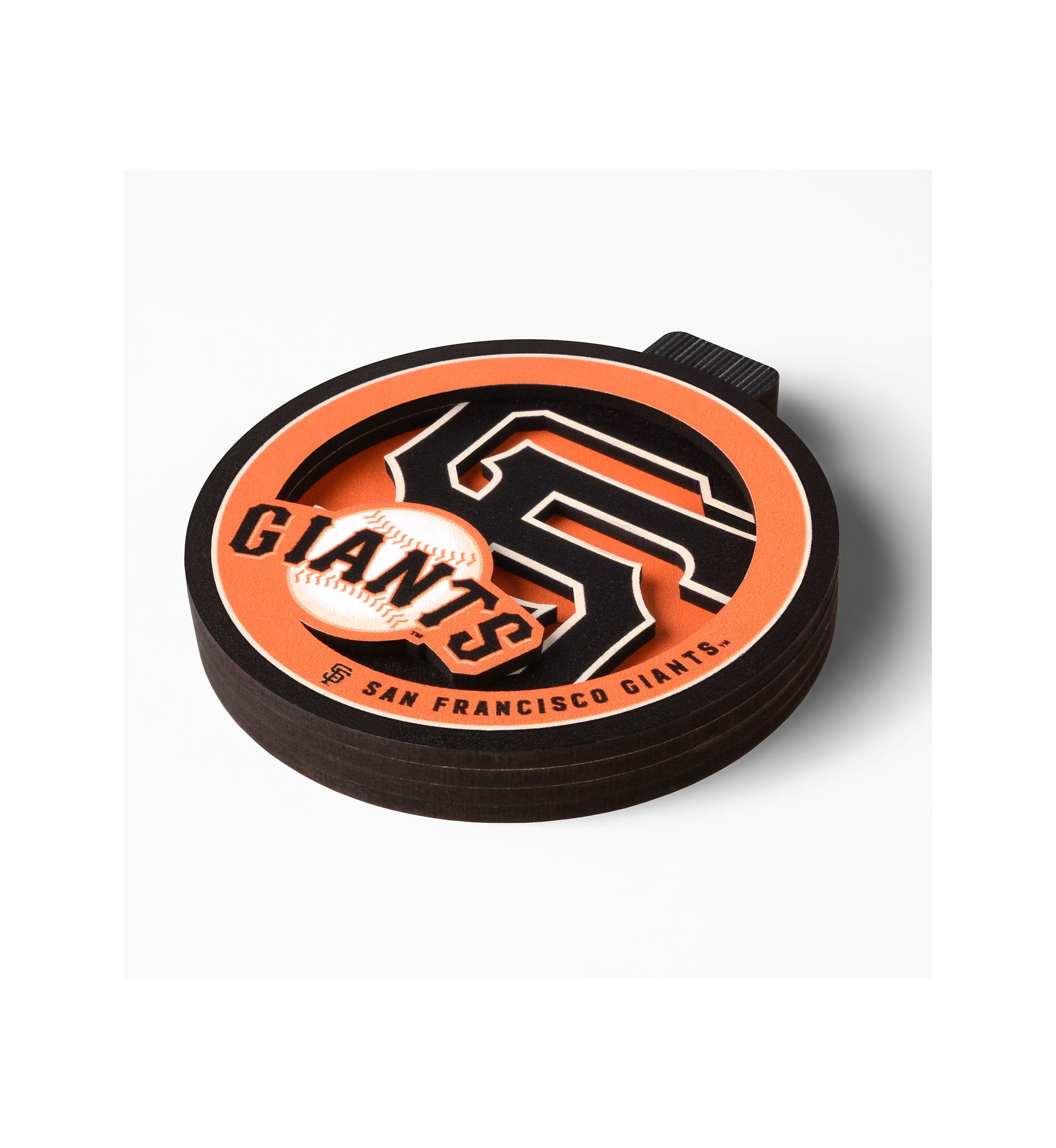 YouTheFan MLB San Francisco Giants 3D Logo Series Ornaments