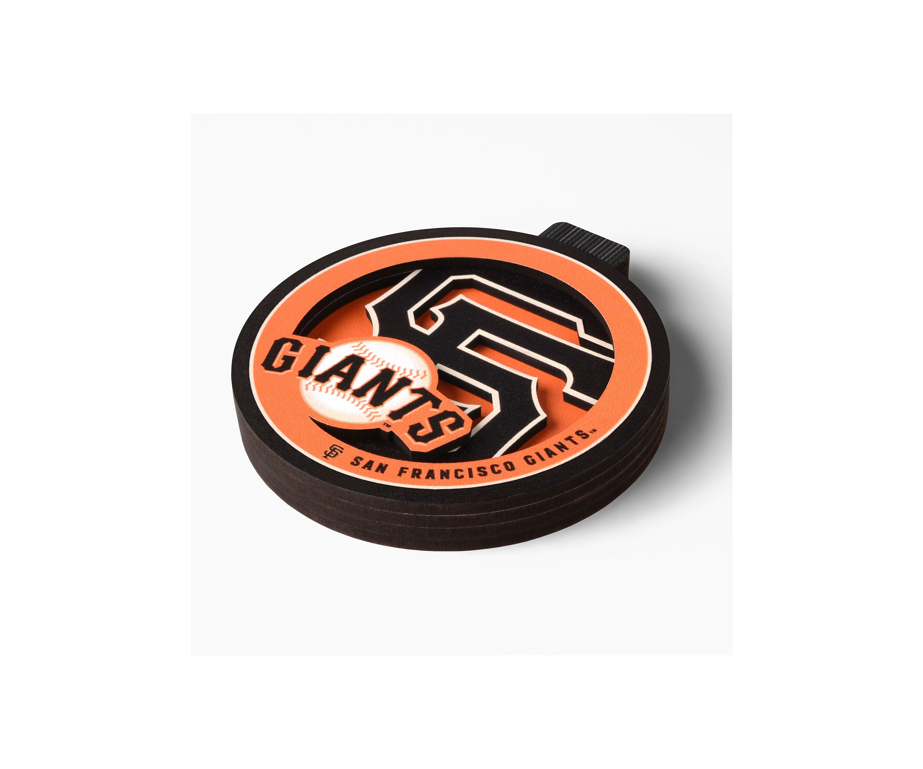 YouTheFan MLB San Francisco Giants 3D Logo Series Ornaments