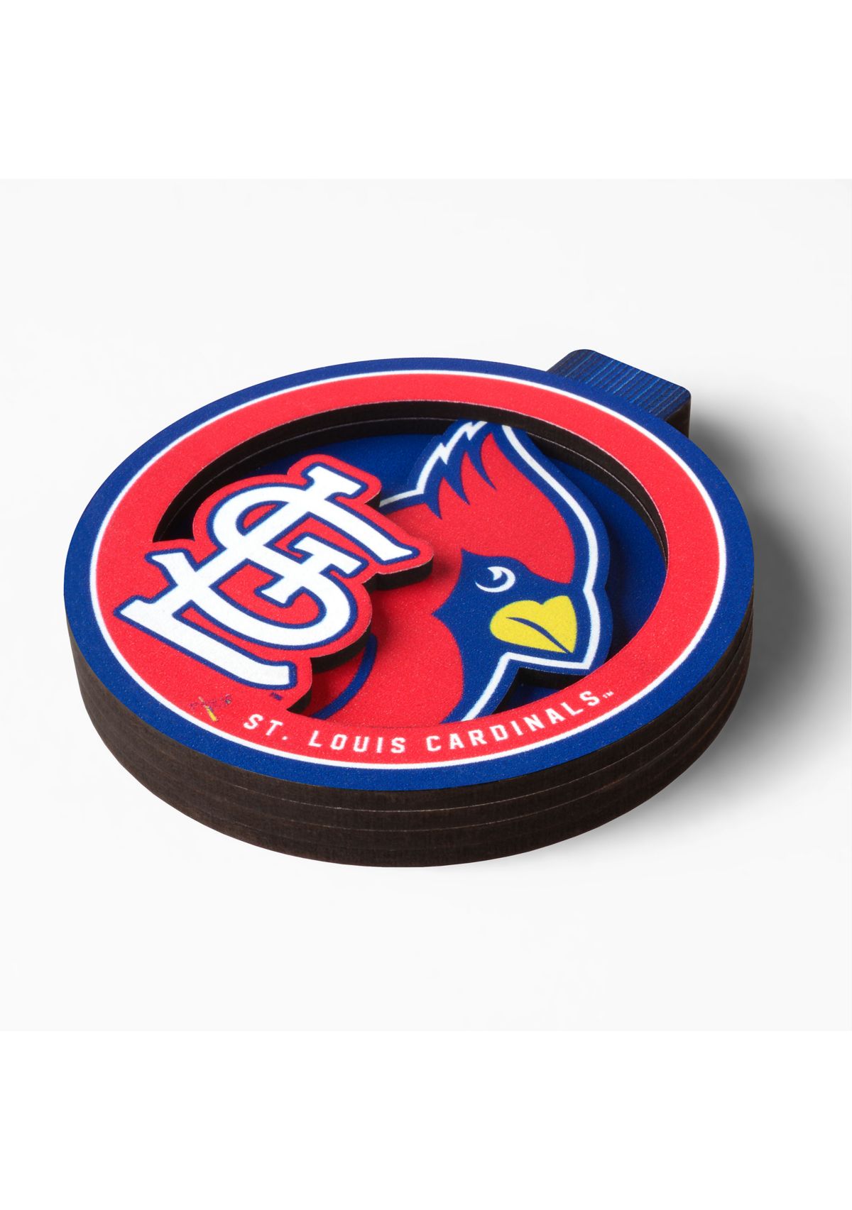 YouTheFan MLB St. Louis Cardinals 3D Logo Series Ornaments