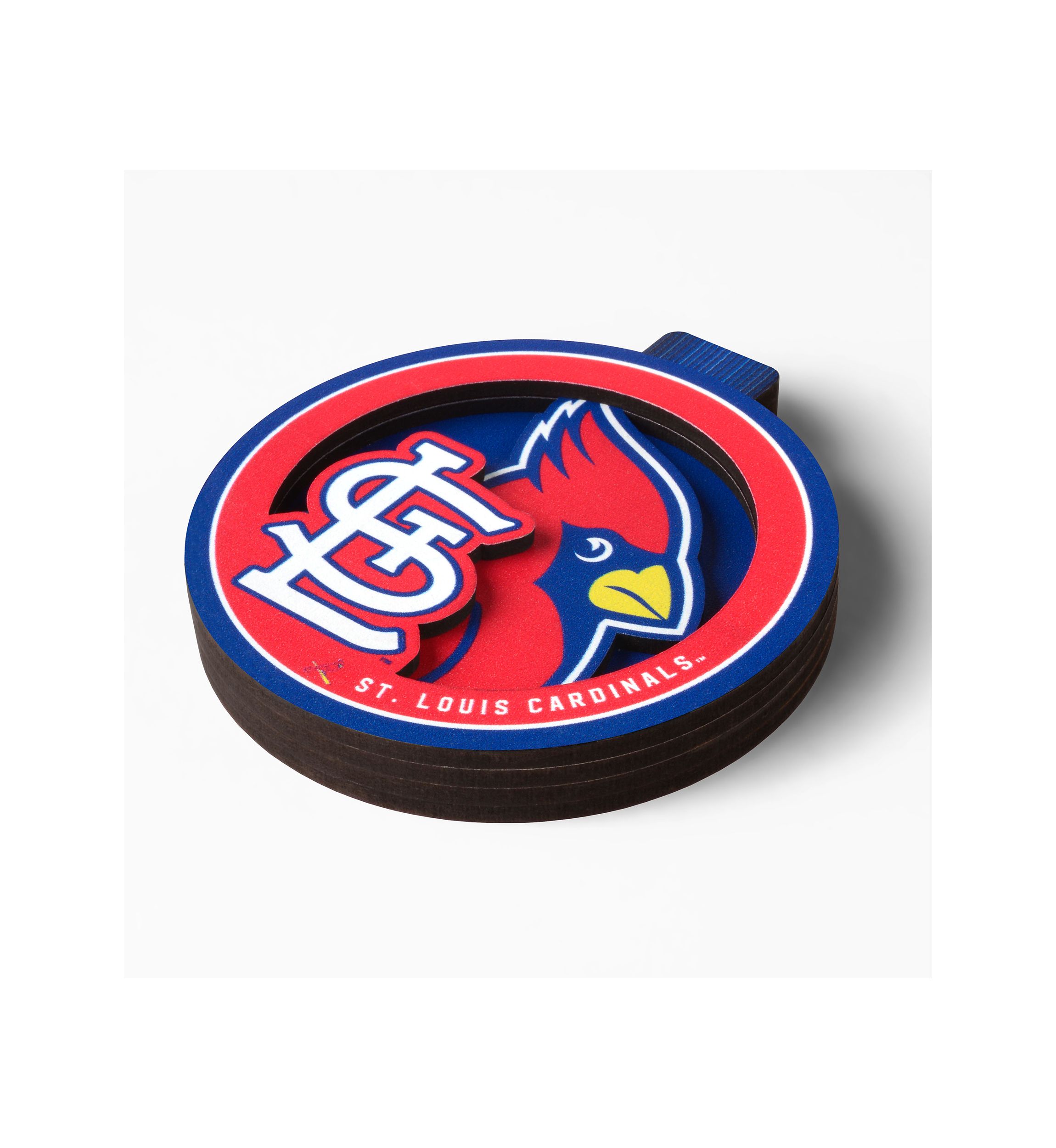 YouTheFan MLB St. Louis Cardinals 3D Logo Series Ornaments