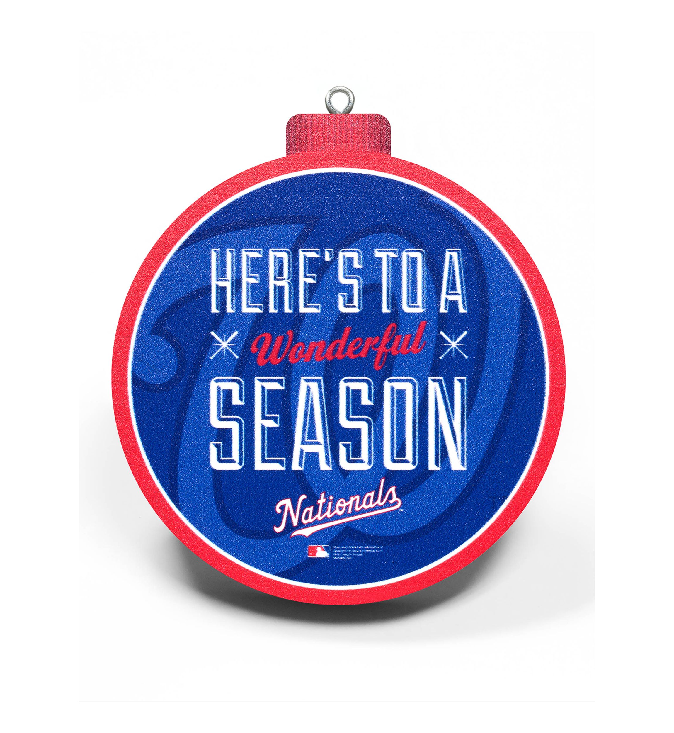YouTheFan MLB Washington Nationals 3D Logo Series Ornaments