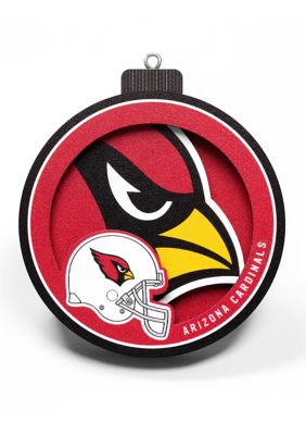 Youthefan Nfl Arizona Cardinals 3D Logo Series Ornaments