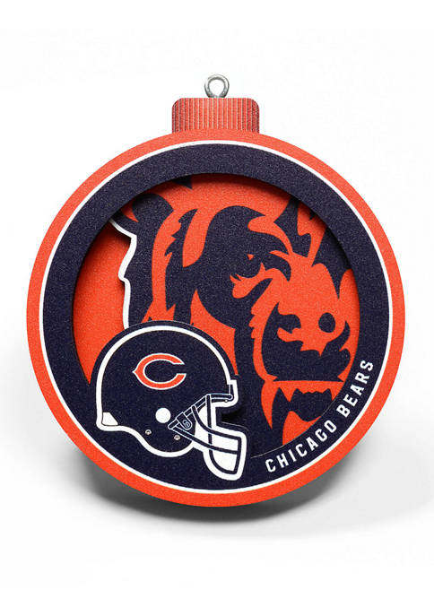 You The Fan NFL Chicago Bears 3D Logo