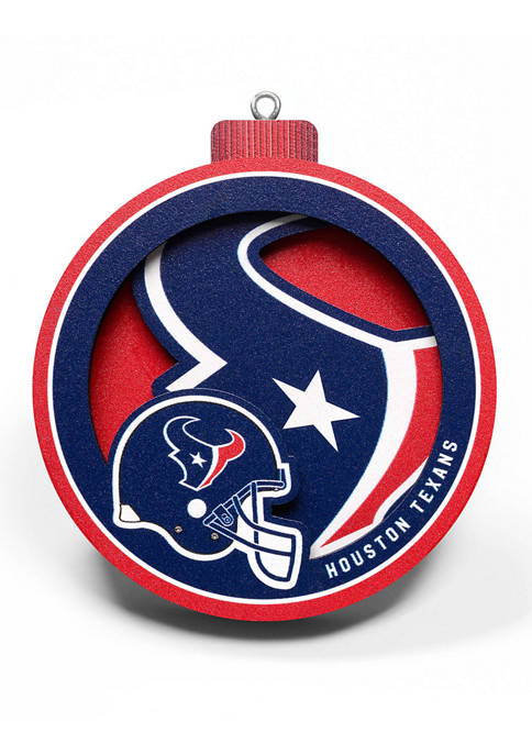 You The Fan NFL Houston Texans 3D Logo