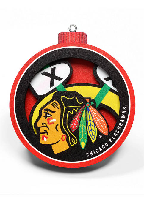 You The Fan NHL Chicago Blackhawks 3D Logo