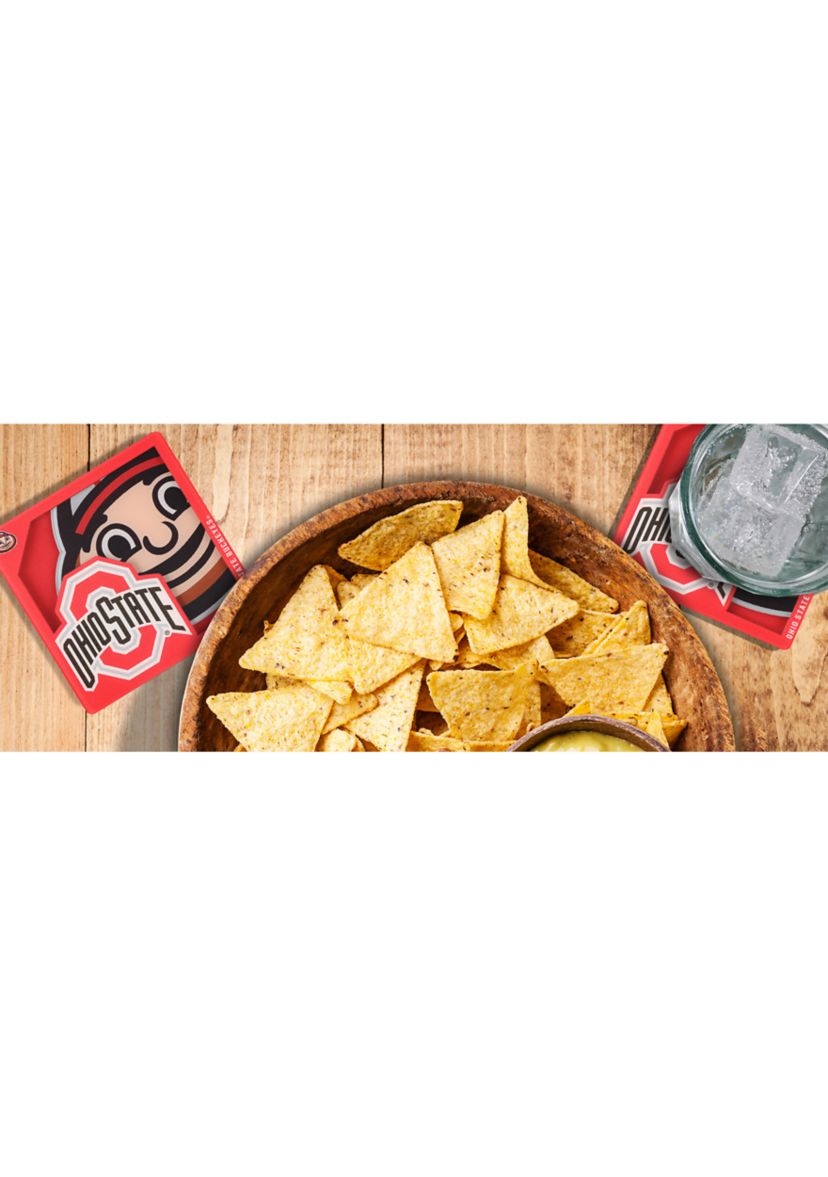YouTheFan NCAA Ohio State Buckeyes 3D Logo Series Coasters