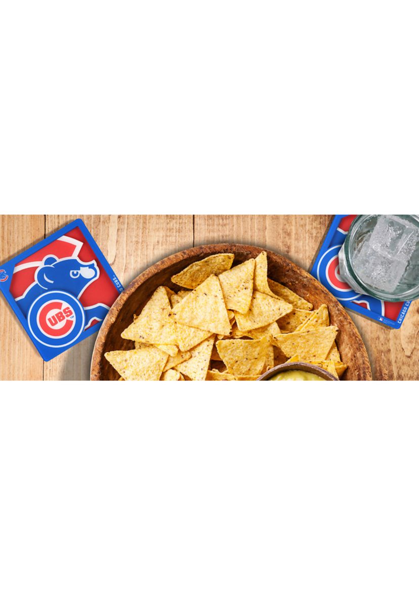 YouTheFan MLB Chicago Cubs 3D Logo Series Coasters