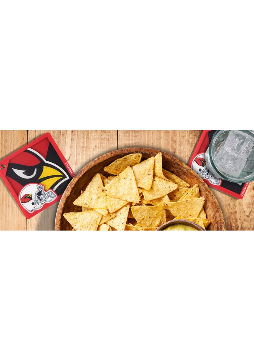 YouTheFan NFL Arizona Cardinals 3D Logo Series Coasters