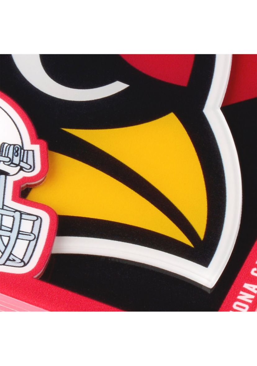 YouTheFan NFL Arizona Cardinals 3D Logo Series Coasters