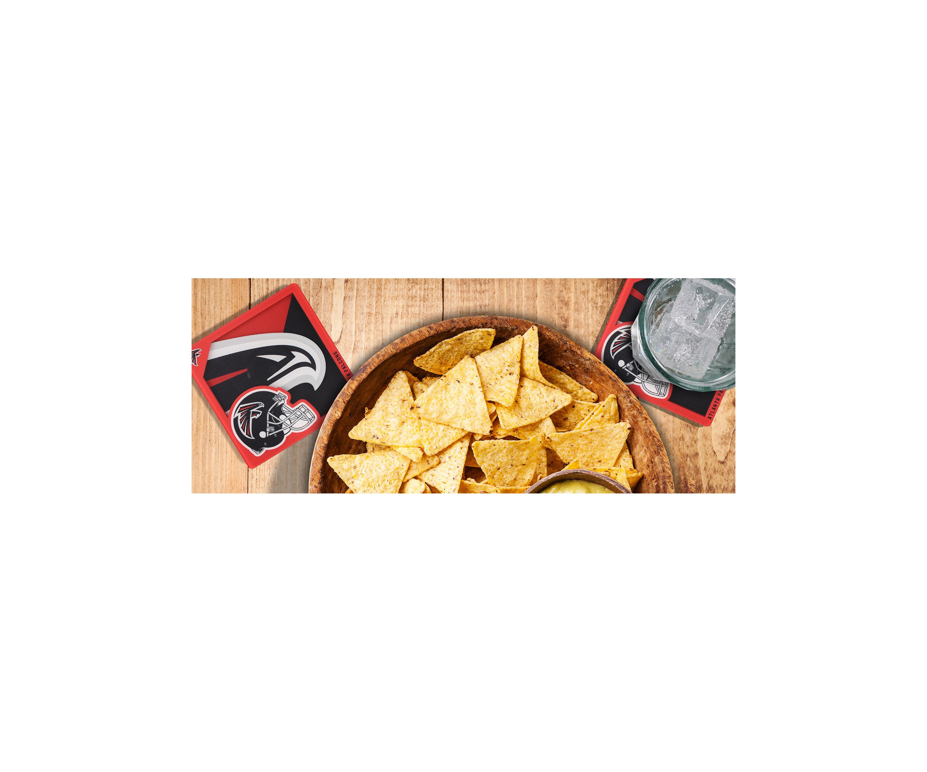 YouTheFan NFL Atlanta Falcons 3D Logo Series Coasters